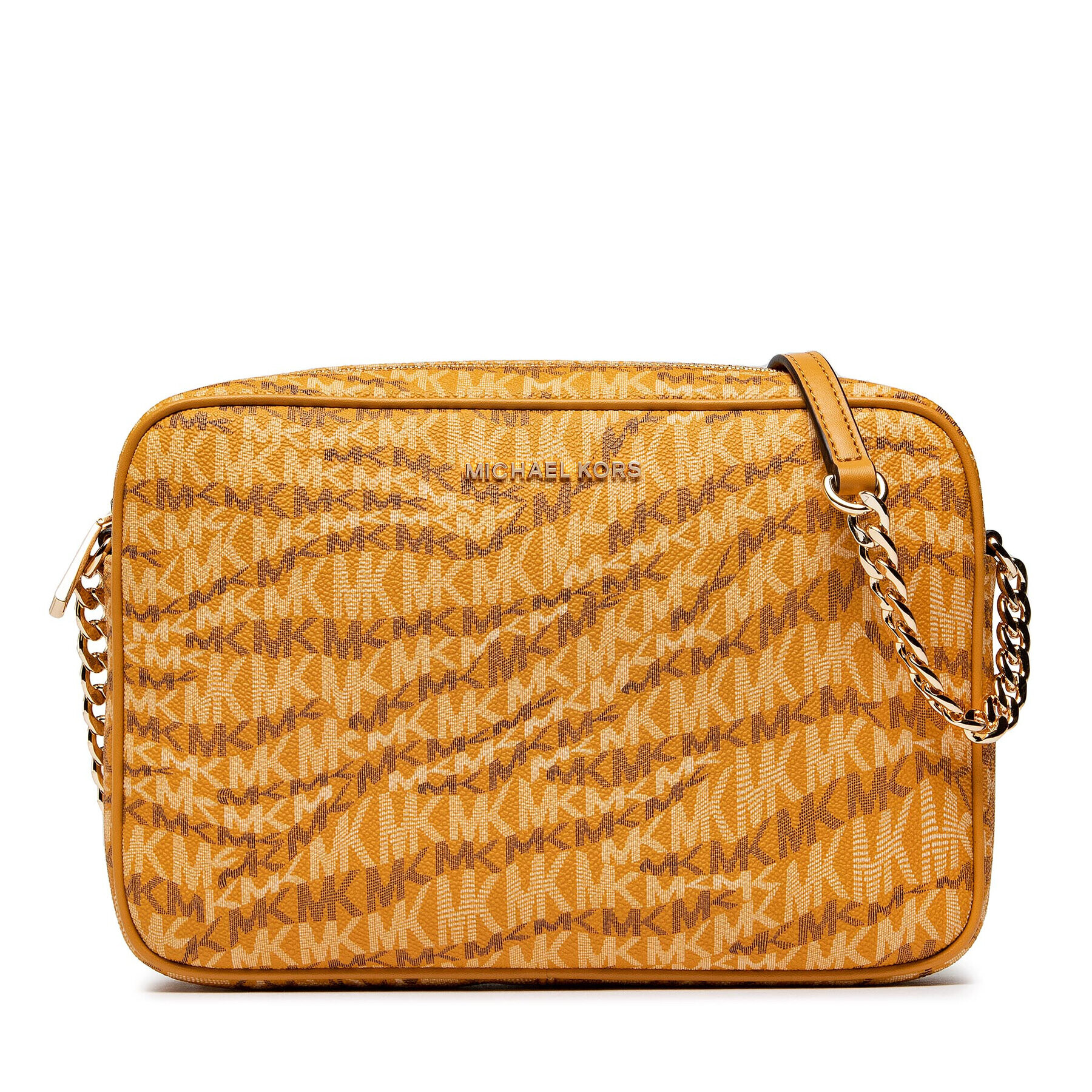 MICHAEL Michael Kors Дамска чанта Jet Set 32F2GJ6C7B Жълт - Pepit.bg