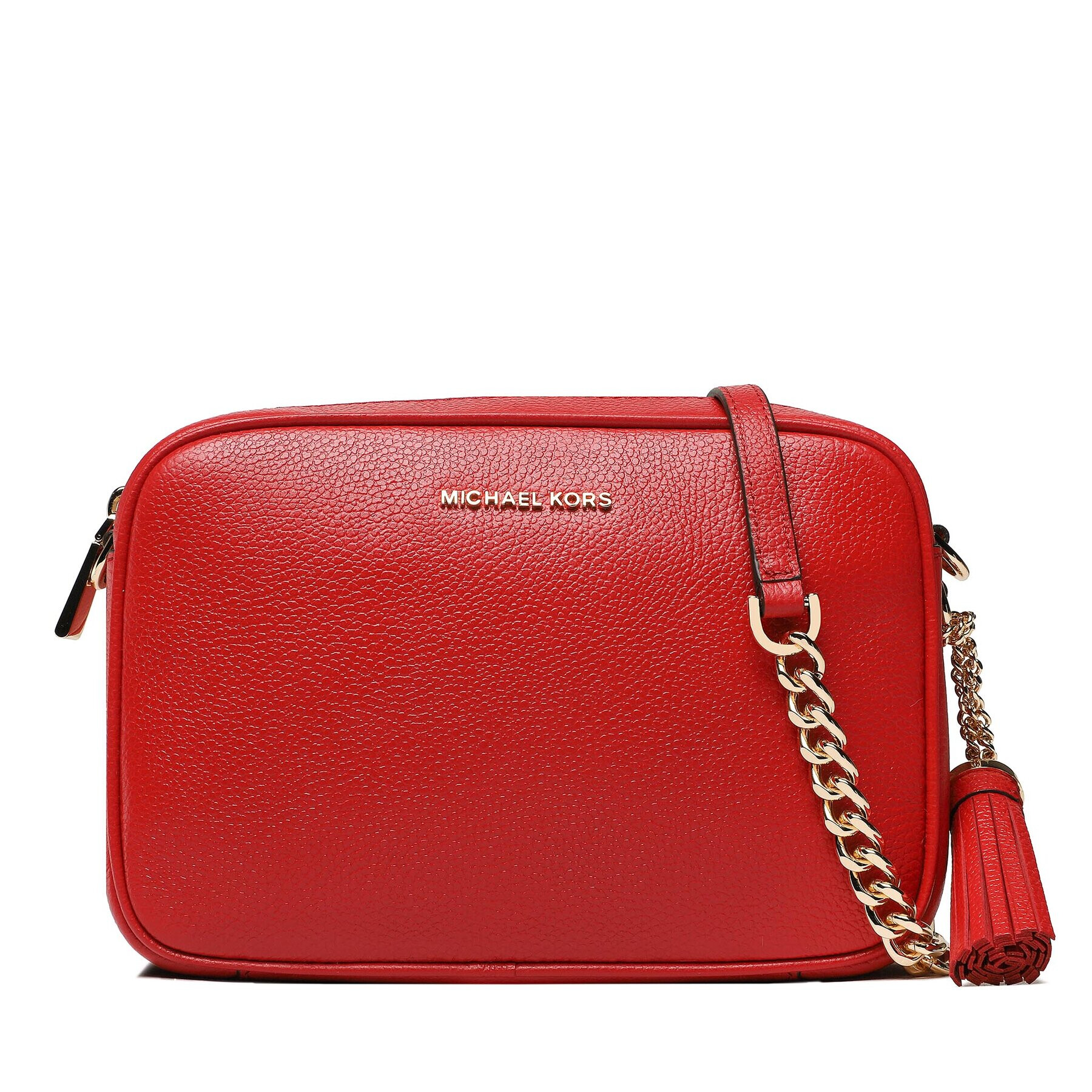 MICHAEL Michael Kors Дамска чанта Jet Set 32F7GGNM8L Червен - Pepit.bg