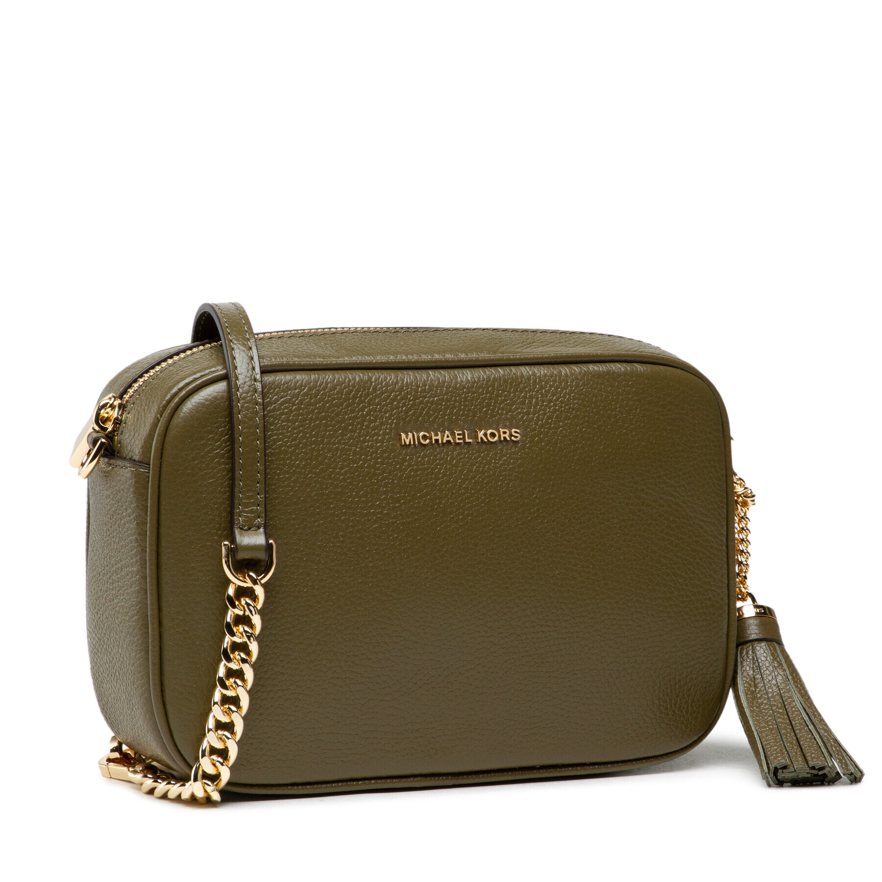 MICHAEL Michael Kors Дамска чанта Jet Set 32F7GGNM8L Зелен - Pepit.bg