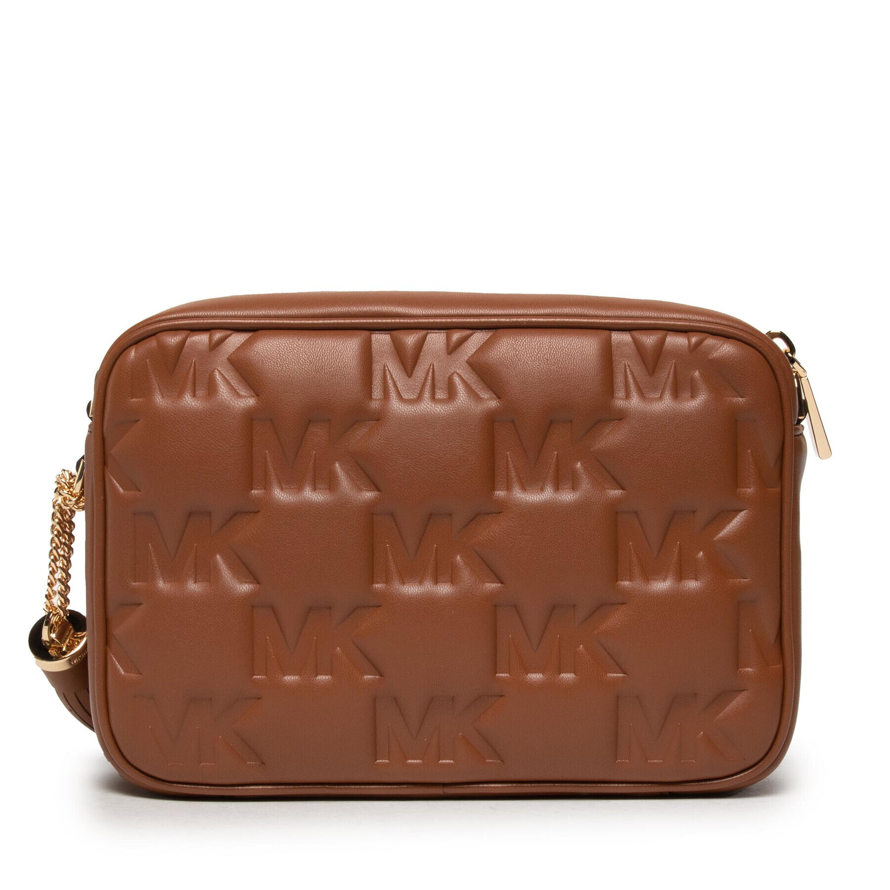 MICHAEL Michael Kors Дамска чанта Jet Set 32S2GJ6M2L Кафяв - Pepit.bg