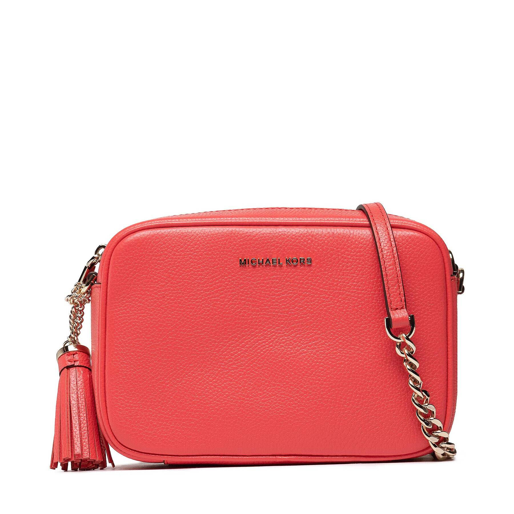 MICHAEL Michael Kors Дамска чанта Jet Set 32T8TF5M2L Червен - Pepit.bg