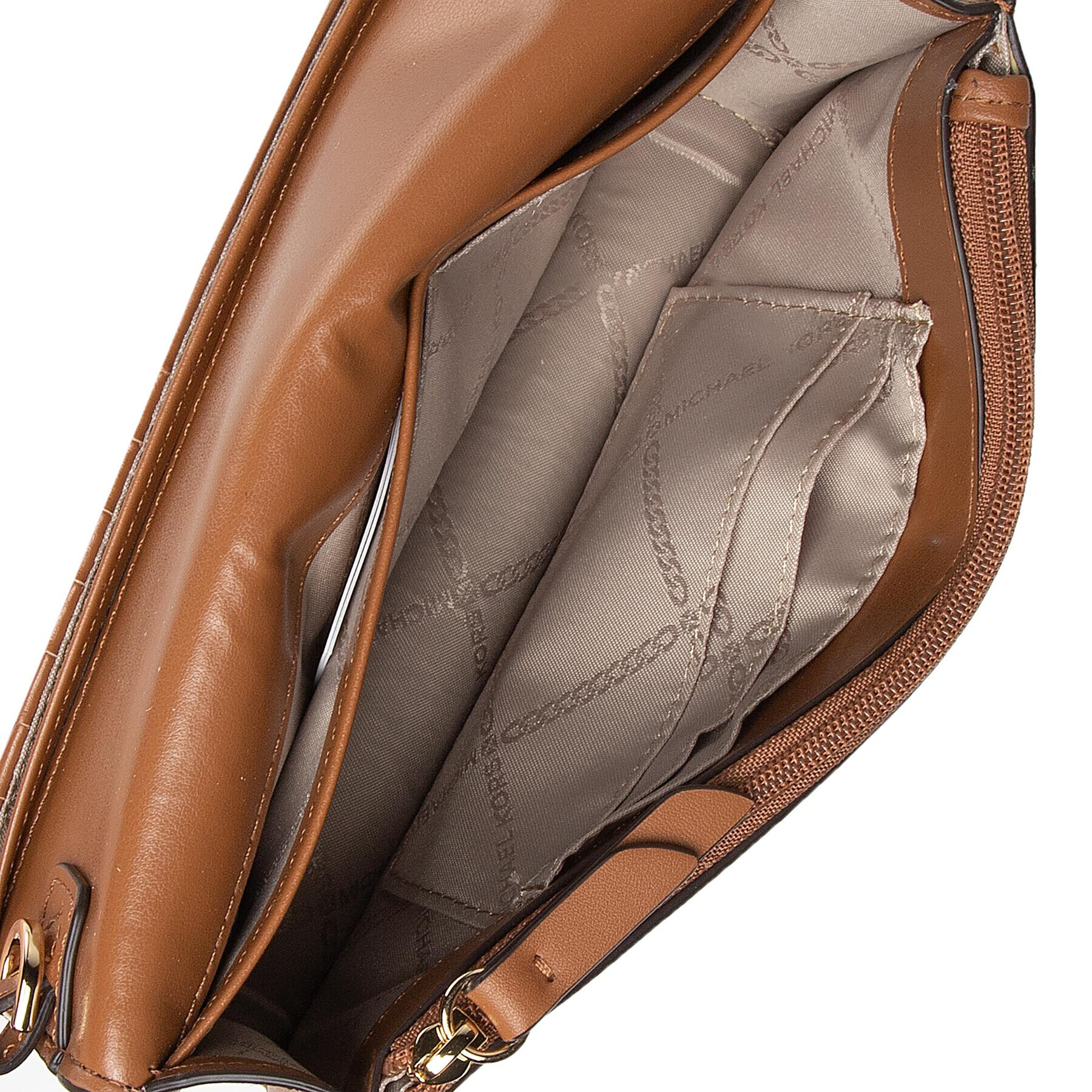 MICHAEL Michael Kors Дамска чанта Jet Set Charm 32S1GT9C2B Кафяв - Pepit.bg