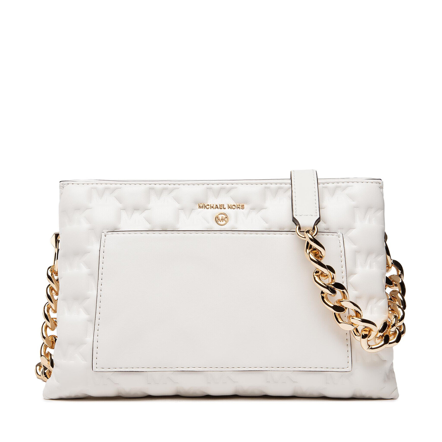 MICHAEL Michael Kors Дамска чанта Jet Set Charm 32S2GT9C9L Бял - Pepit.bg