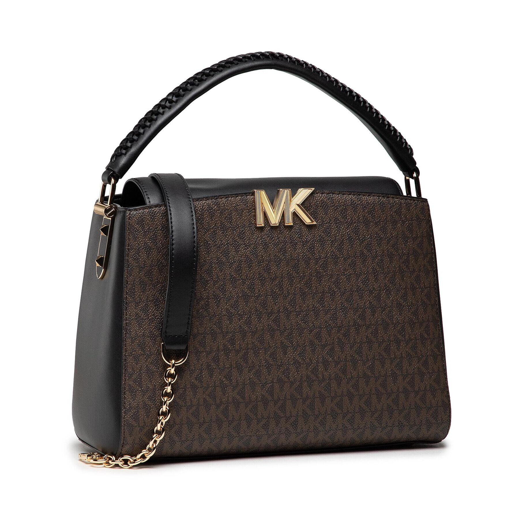 MICHAEL Michael Kors Дамска чанта Karlie 30F1GCDS2B Кафяв - Pepit.bg