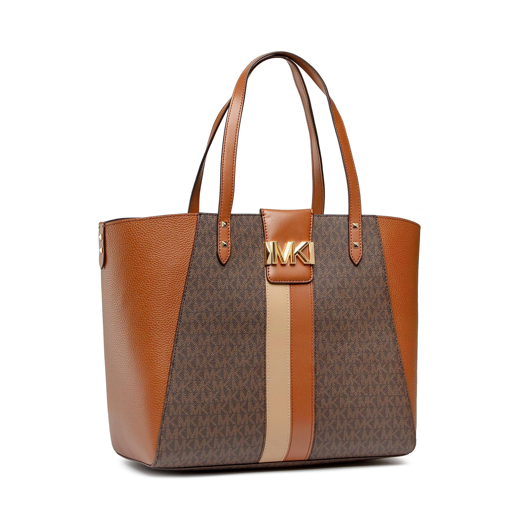 MICHAEL Michael Kors Дамска чанта Karlie 30S2GCDT3B Кафяв - Pepit.bg