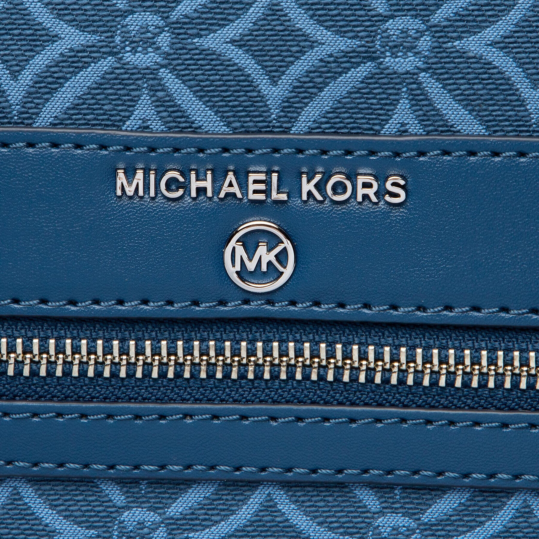 MICHAEL Michael Kors Дамска чанта Kempner 30F2S4KT3J Син - Pepit.bg