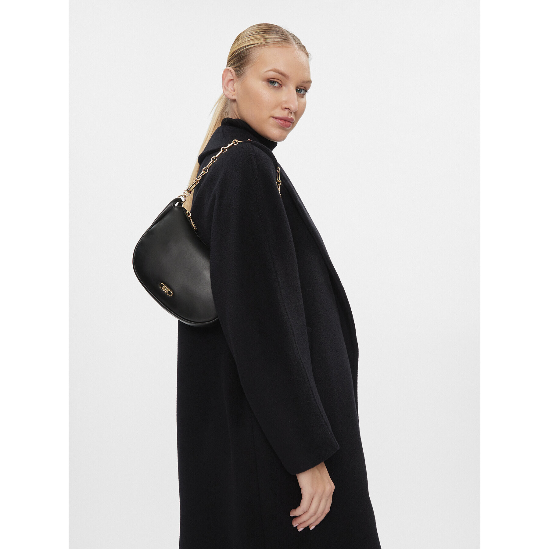 MICHAEL Michael Kors Дамска чанта Kendall 32H3G8NC1L Черен - Pepit.bg
