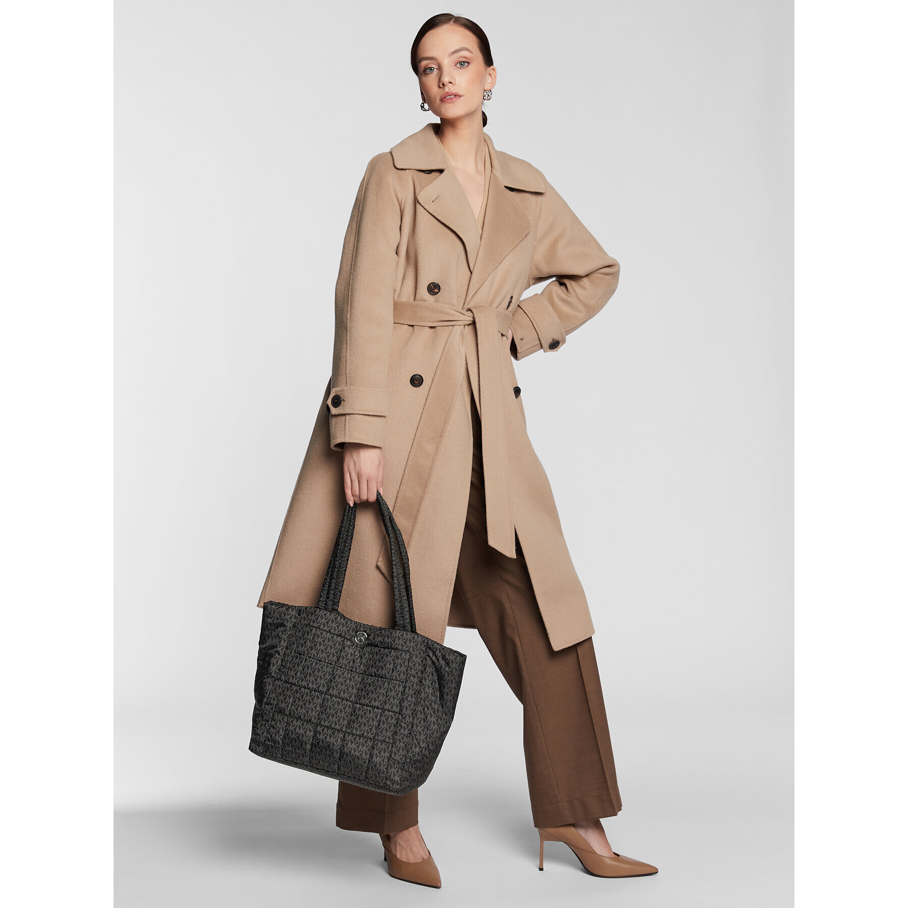MICHAEL Michael Kors Дамска чанта Lilah 30R3S5LT7B Черен - Pepit.bg