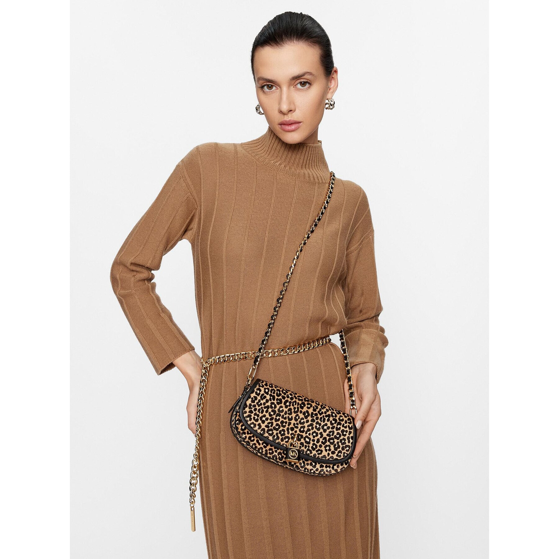 MICHAEL Michael Kors Дамска чанта Mila 30F3GIMM1H Черен - Pepit.bg
