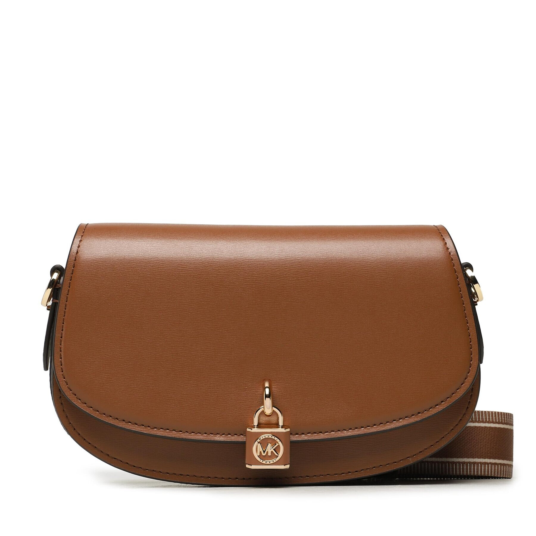 MICHAEL Michael Kors Дамска чанта Mila 30S3GIMM8L Кафяв - Pepit.bg