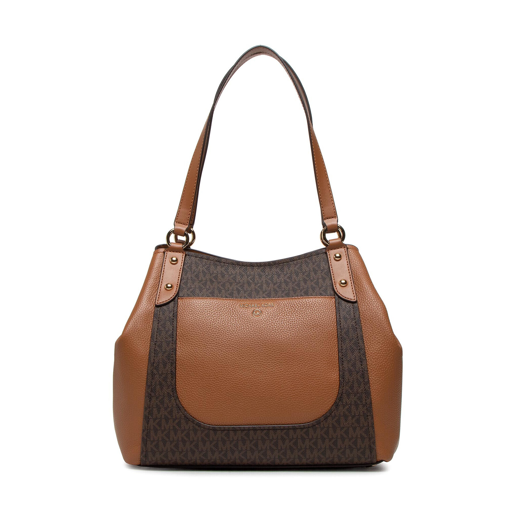 MICHAEL Michael Kors Дамска чанта Molly 30S2G6ME3B Кафяв - Pepit.bg