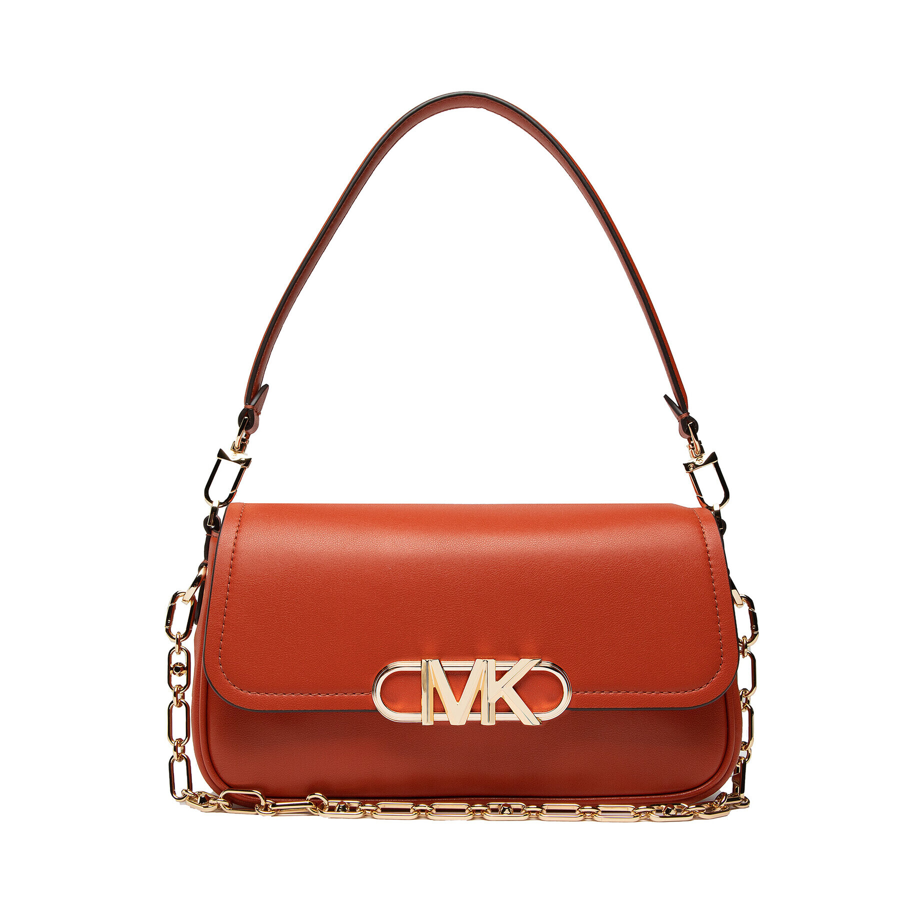 MICHAEL Michael Kors Дамска чанта Parker 30F2G7PC2L Оранжев - Pepit.bg