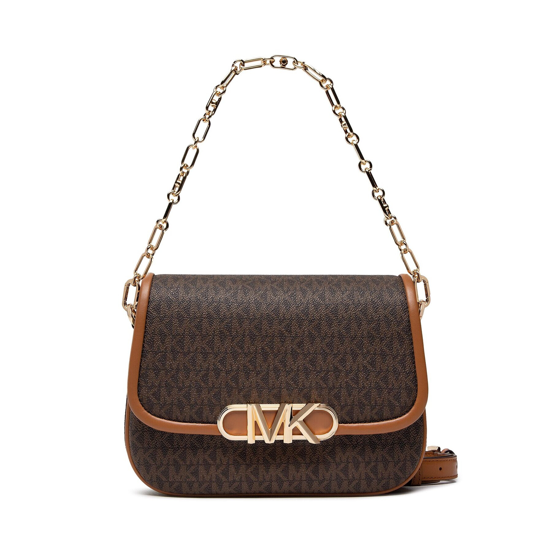 MICHAEL Michael Kors Дамска чанта Parker 30F2G7PC5B Кафяв - Pepit.bg
