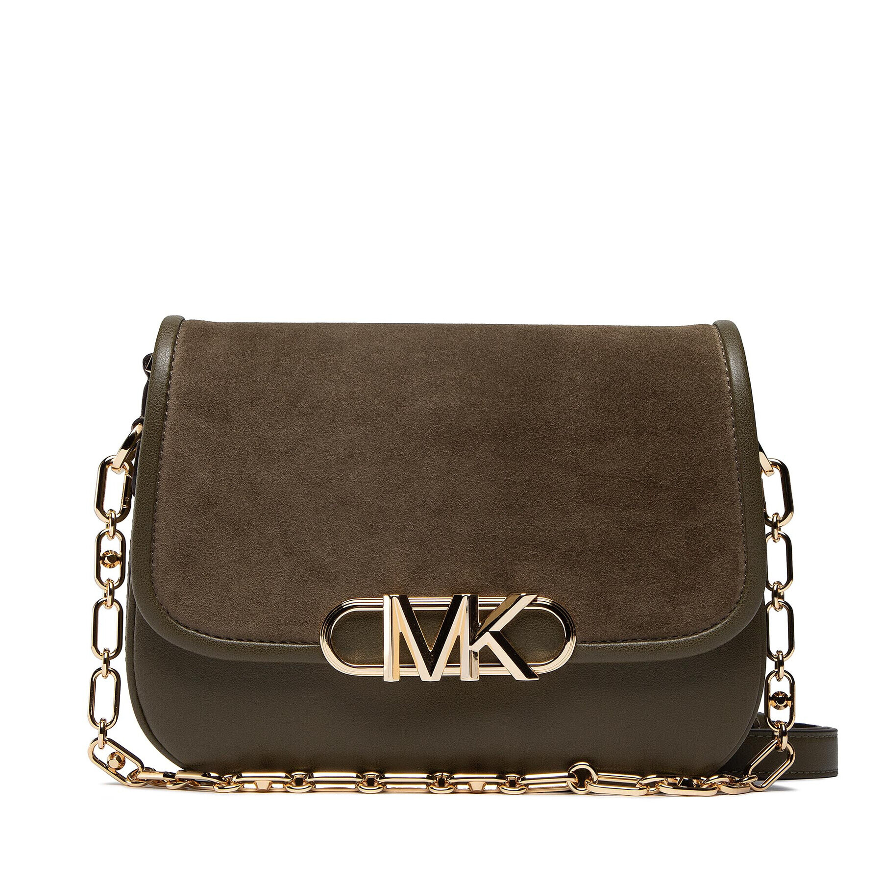 MICHAEL Michael Kors Дамска чанта Parker 30F2G7PC5S Каки - Pepit.bg