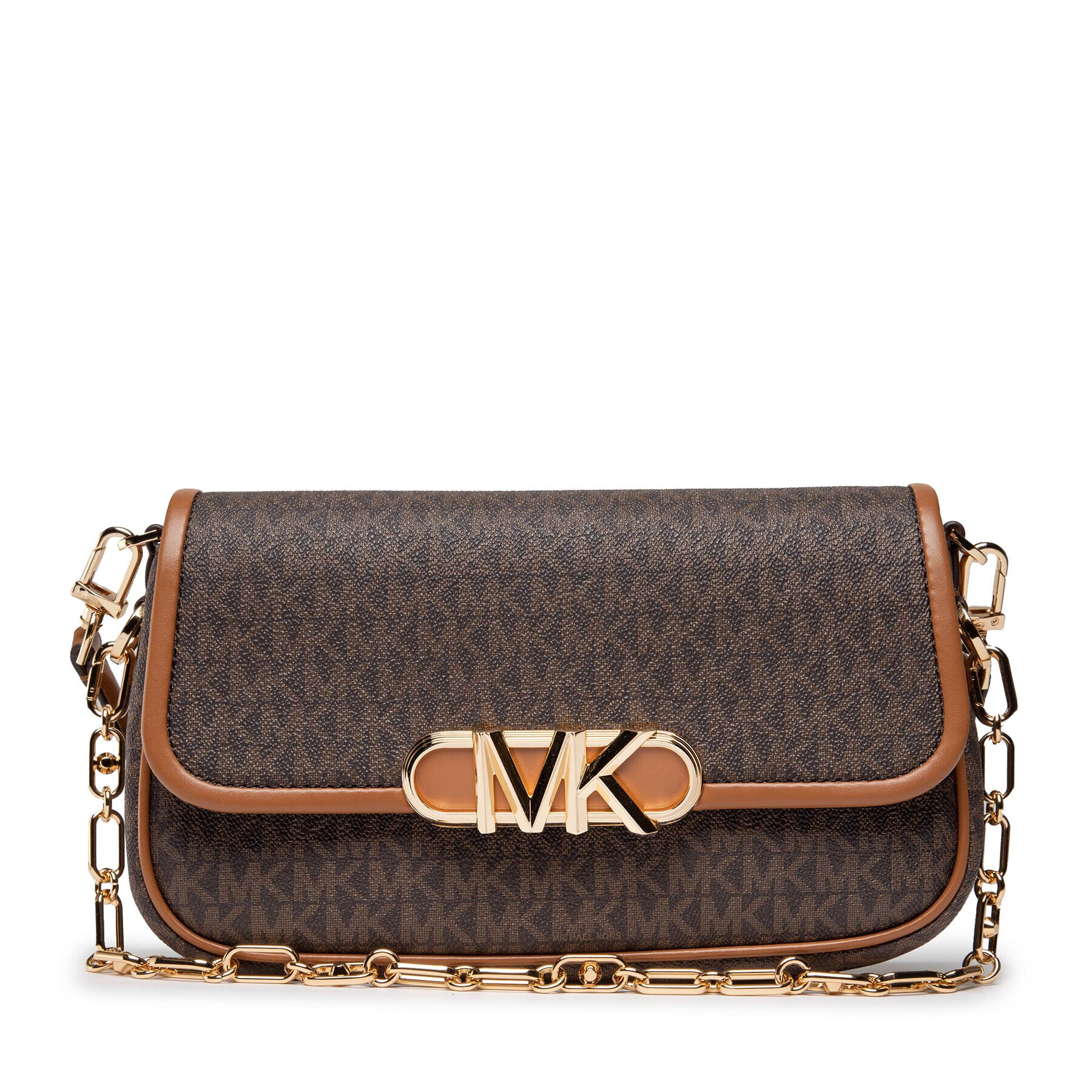 MICHAEL Michael Kors Дамска чанта Parker 30F2G7PC6B Кафяв - Pepit.bg