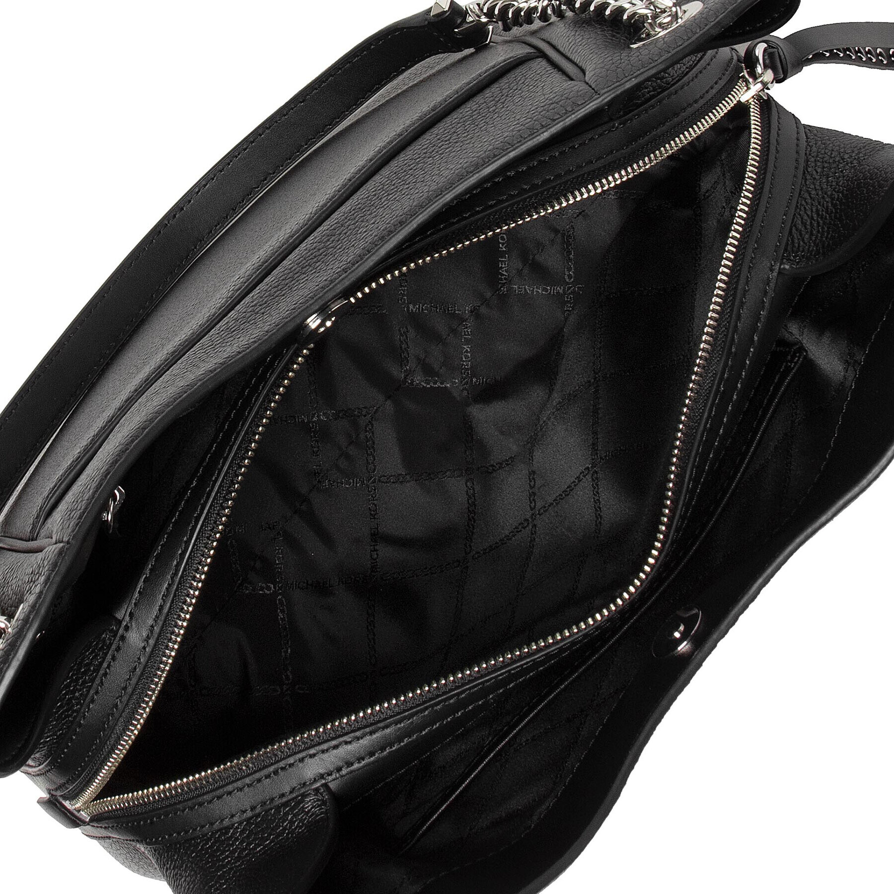 MICHAEL Michael Kors Дамска чанта Piper 30F2SP1E3L Черен - Pepit.bg