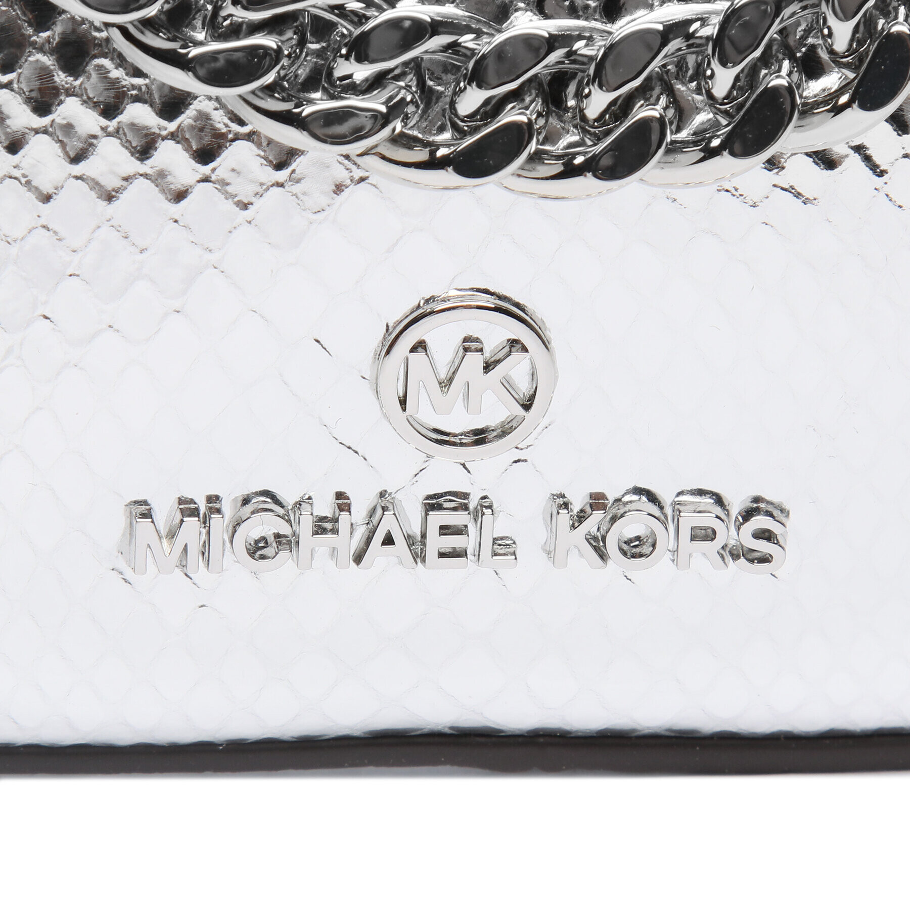 MICHAEL Michael Kors Дамска чанта Piper 32S3SP1C1M Сребрист - Pepit.bg