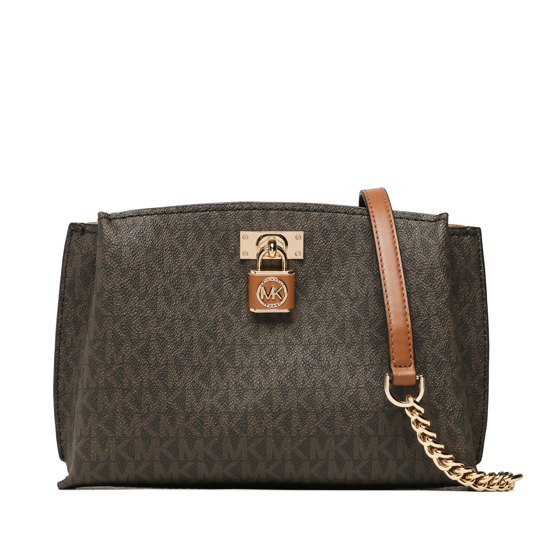 MICHAEL Michael Kors Дамска чанта Ruby 30S3GR0M2B Кафяв - Pepit.bg