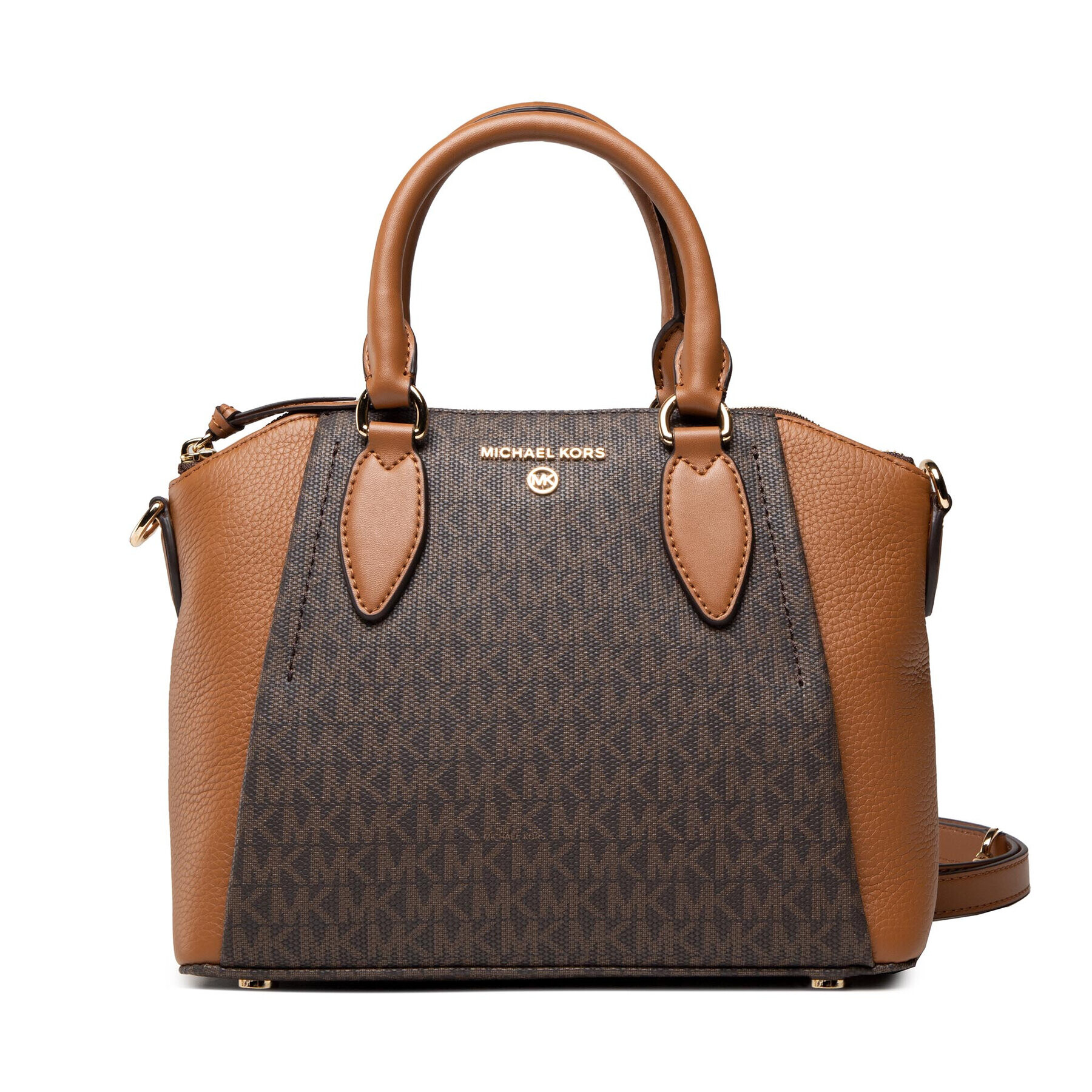 MICHAEL Michael Kors Дамска чанта Sienna 30F1G4SM2B Кафяв - Pepit.bg