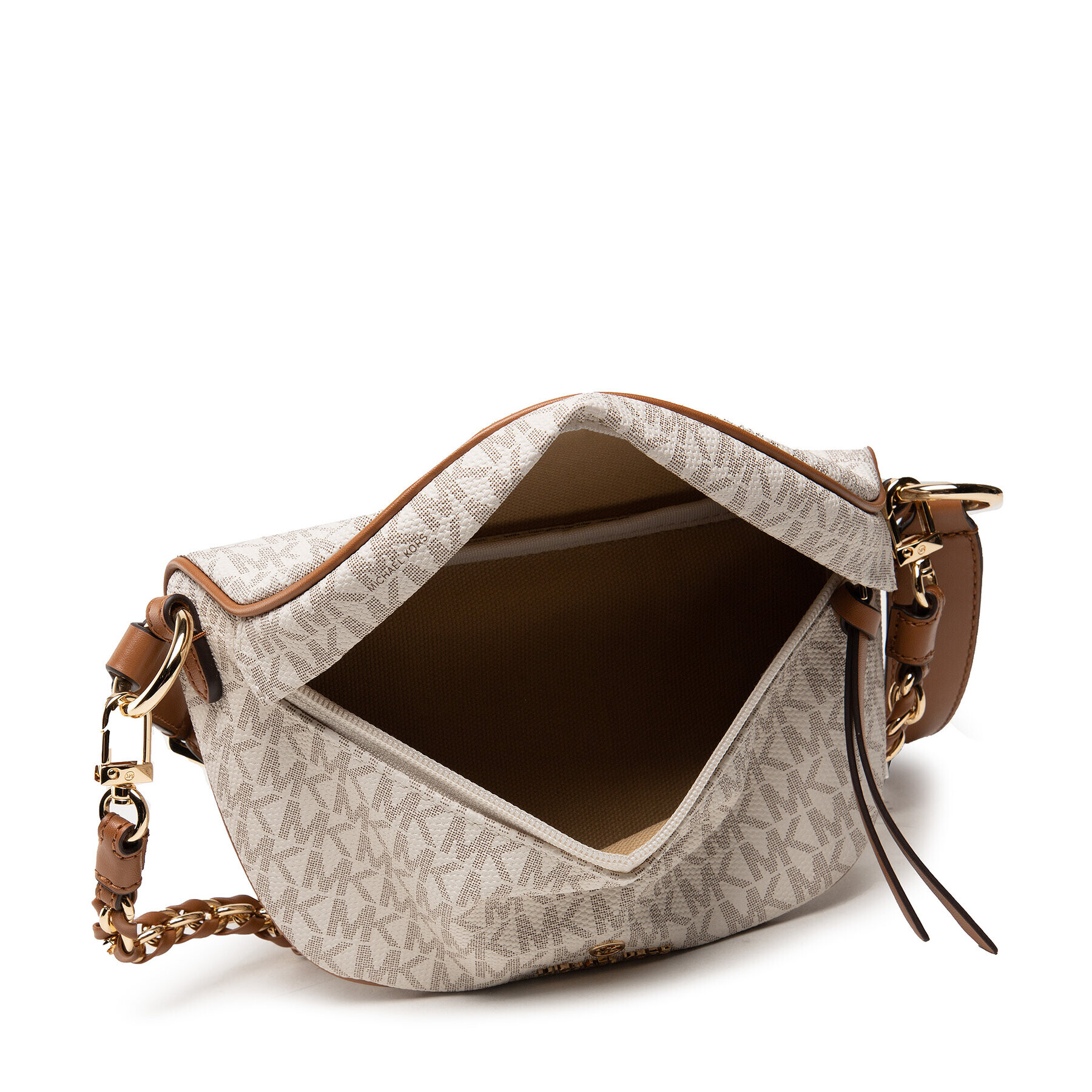 MICHAEL Michael Kors Дамска чанта Slater 30S2G04M1B Бежов - Pepit.bg