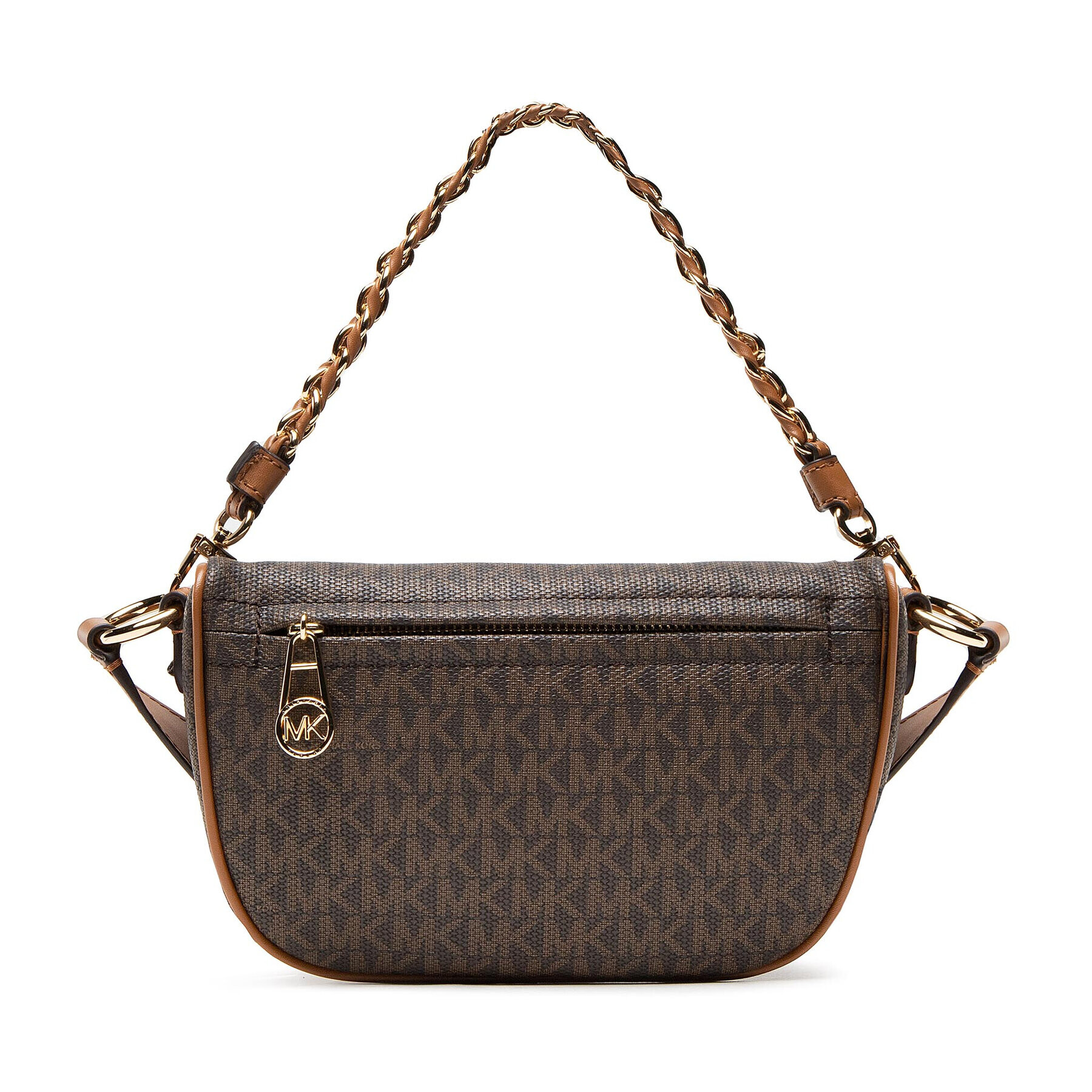 MICHAEL Michael Kors Дамска чанта Slater 30S2G04M1B Кафяв - Pepit.bg