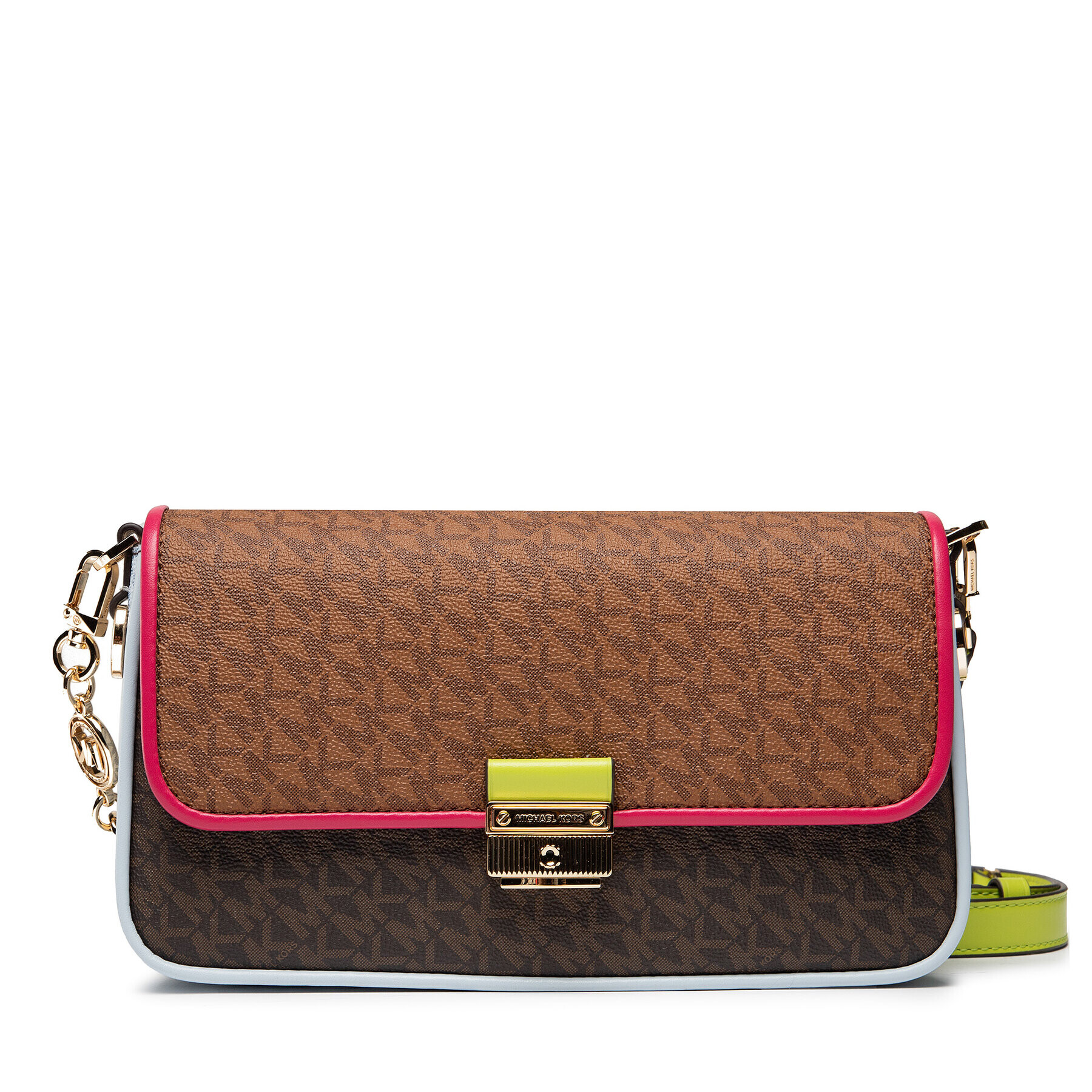 MICHAEL Michael Kors Дамска чанта Sm Conv Shldr 30S2G2BL5O Кафяв - Pepit.bg