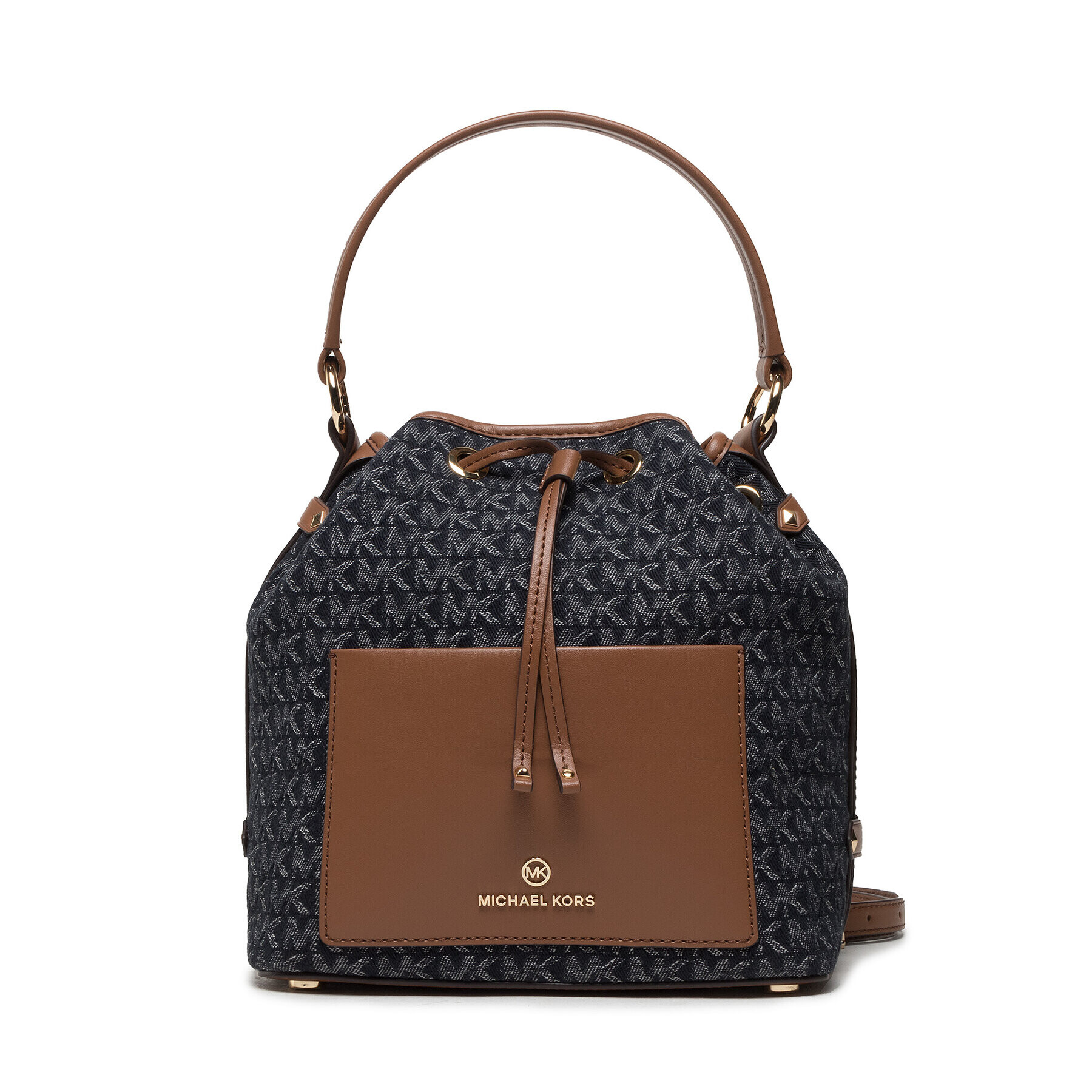 MICHAEL Michael Kors Дамска чанта Smith 30F2G7TS2J Тъмносин - Pepit.bg