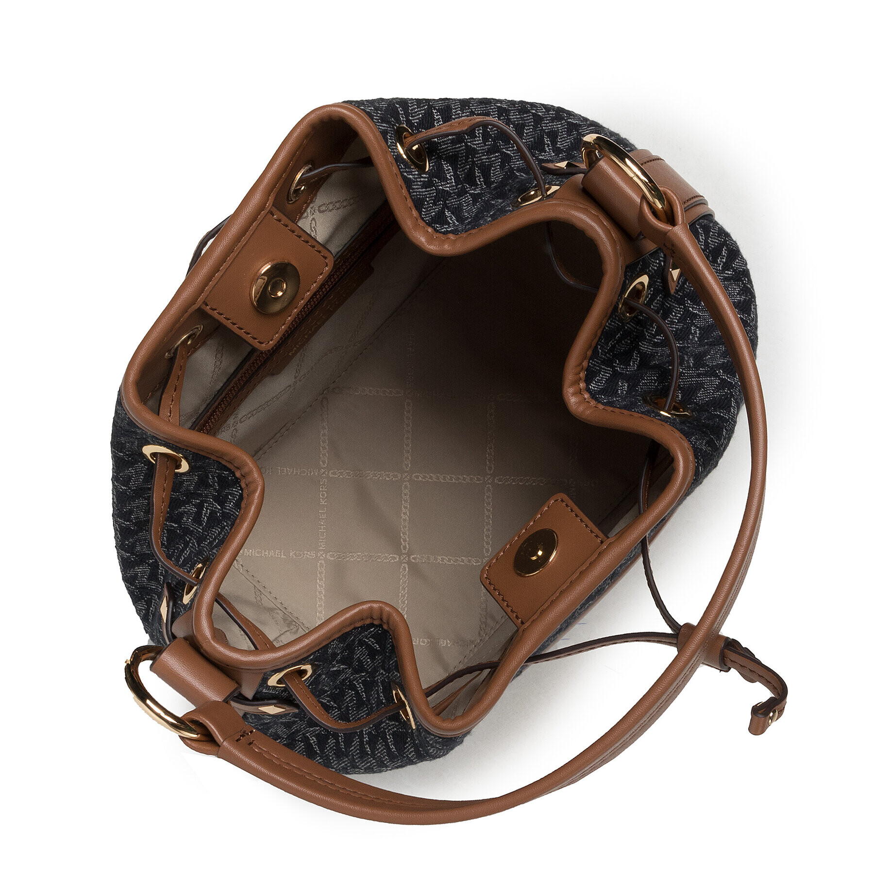 MICHAEL Michael Kors Дамска чанта Smith 30F2G7TS2J Тъмносин - Pepit.bg