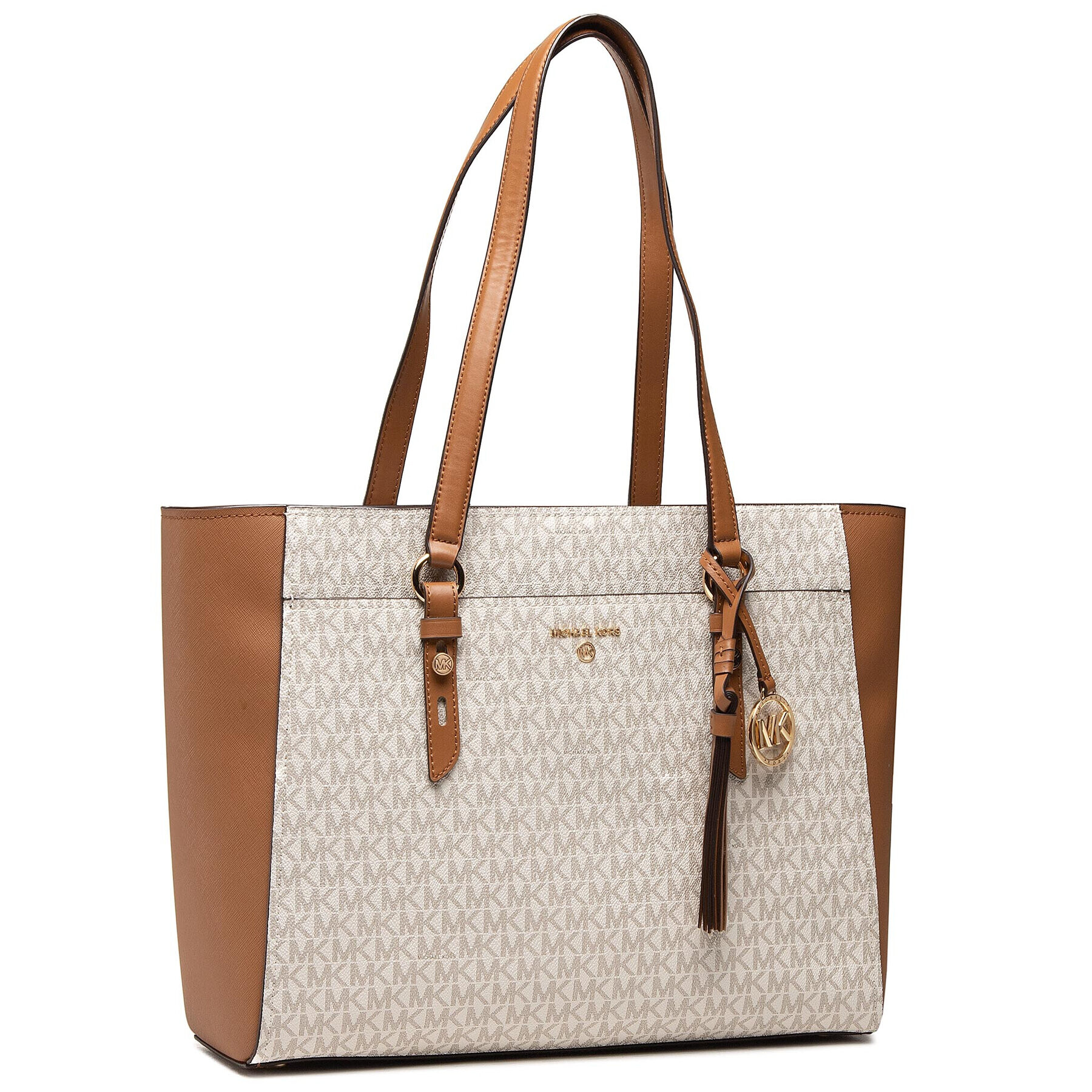 MICHAEL Michael Kors Дамска чанта Sullivan 30S1GNXT7B Бежов - Pepit.bg