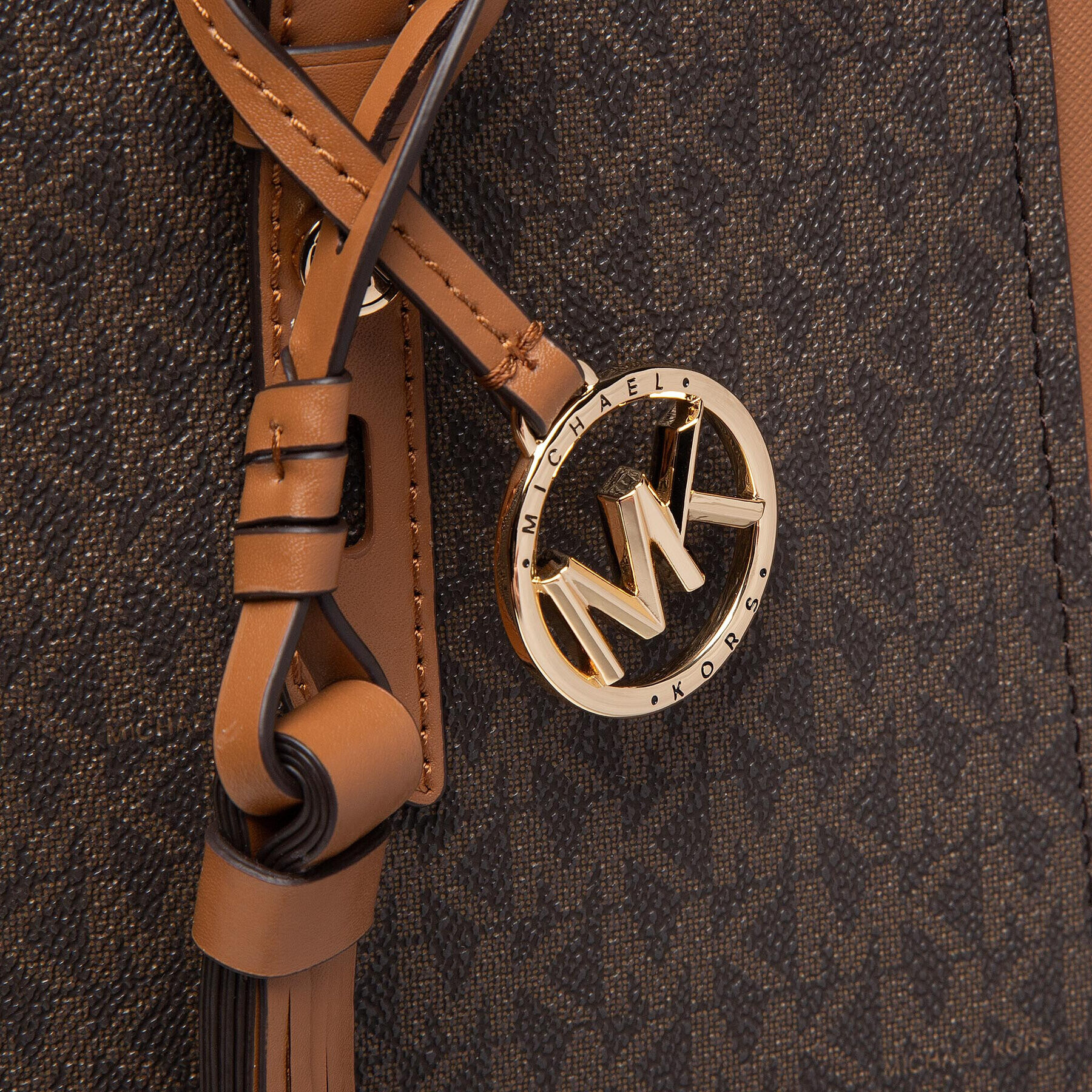 MICHAEL Michael Kors Дамска чанта Sullivan 30S1GNXT7B Кафяв - Pepit.bg