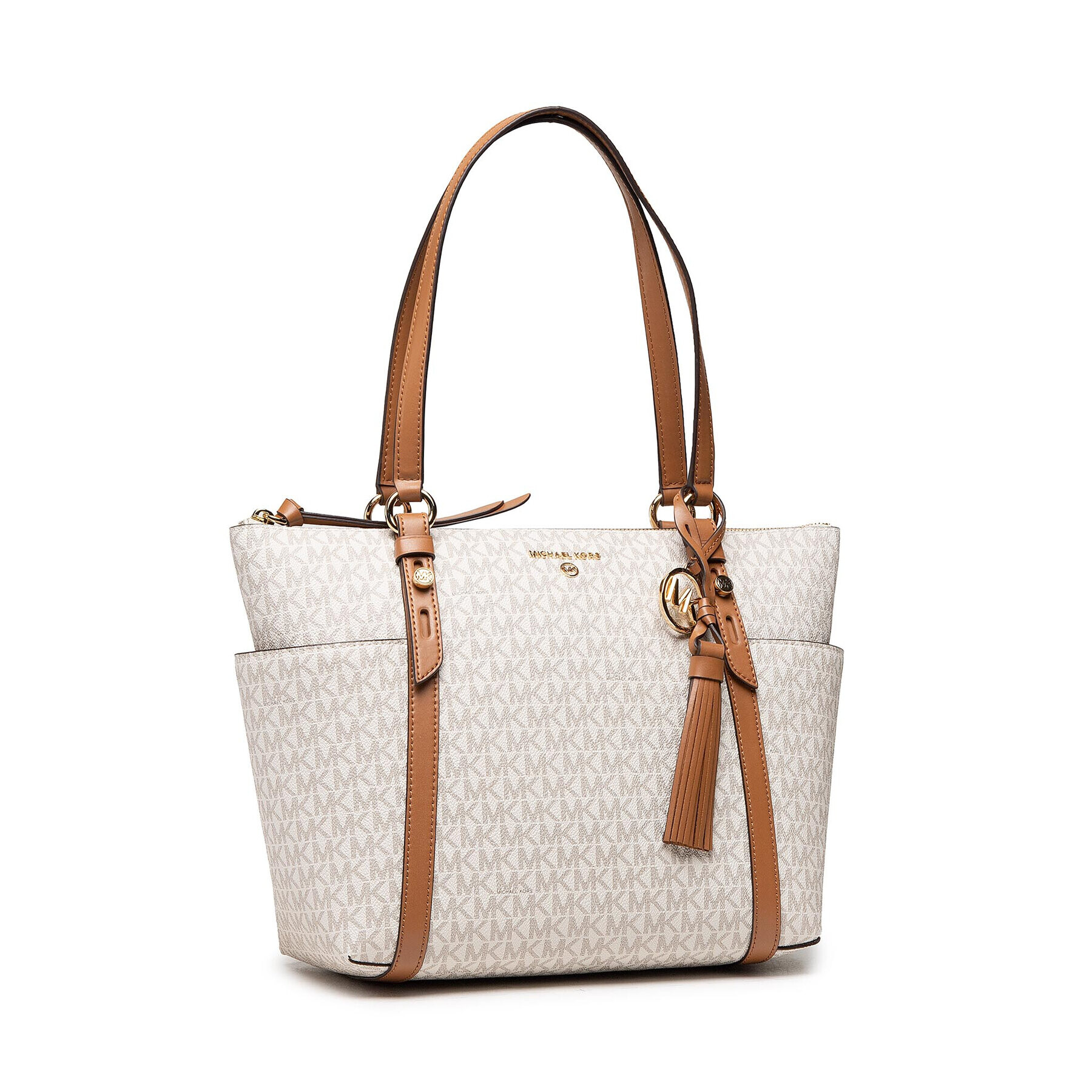 MICHAEL Michael Kors Дамска чанта Sullivan 30T0GNXT2B Бял - Pepit.bg