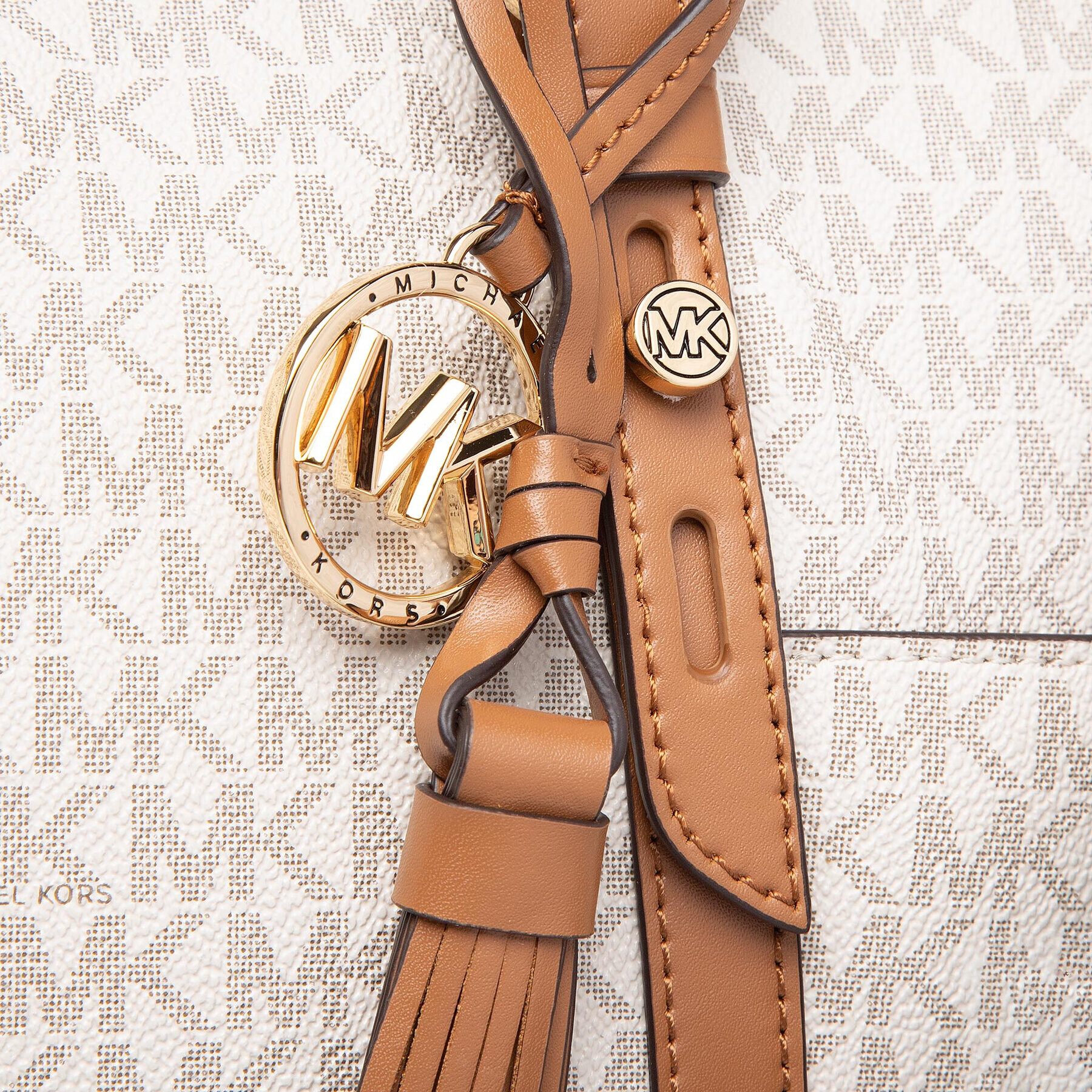 MICHAEL Michael Kors Дамска чанта Sullivan 30T0GNXT2B Бял - Pepit.bg