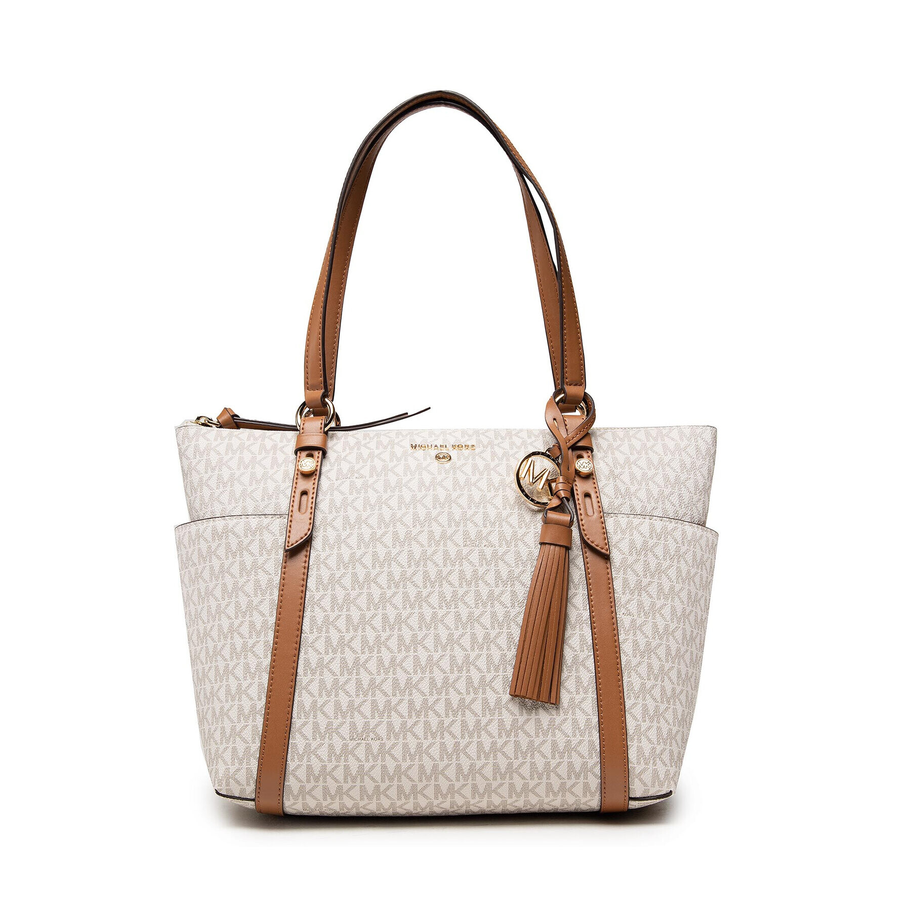 MICHAEL Michael Kors Дамска чанта Sullivan 30T0GNXT2B Бял - Pepit.bg