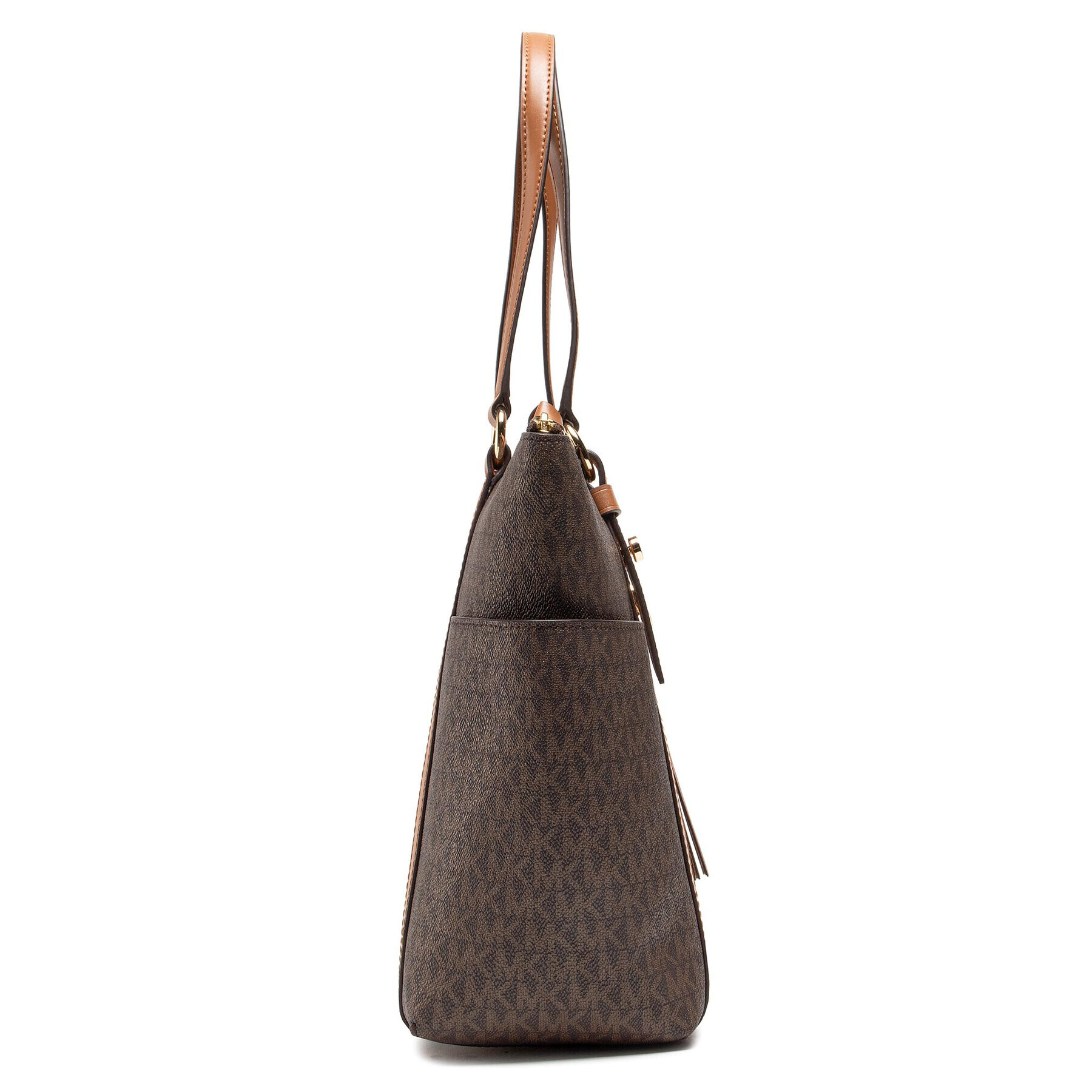 MICHAEL Michael Kors Дамска чанта Sullivan 30T0GNXT2B Кафяв - Pepit.bg