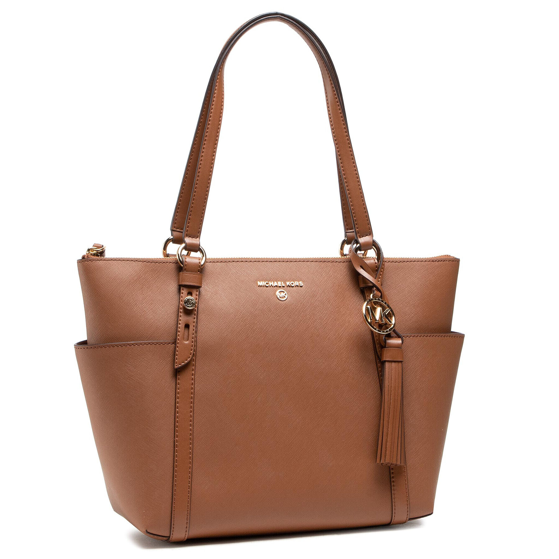 MICHAEL Michael Kors Дамска чанта Sullivan 30T0GNXT2L Кафяв - Pepit.bg