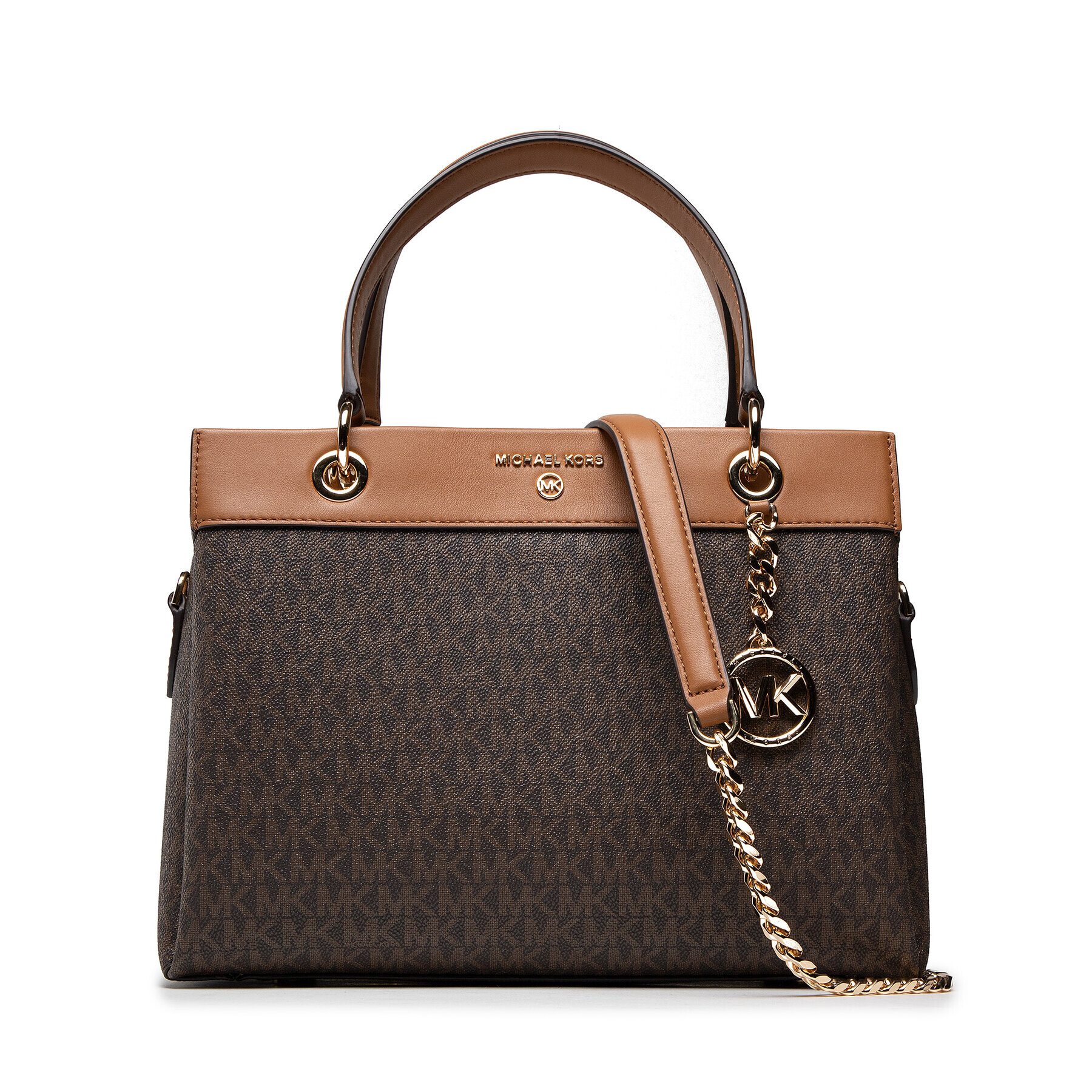 MICHAEL Michael Kors Дамска чанта Susan 30F1GUSS2B Кафяв - Pepit.bg