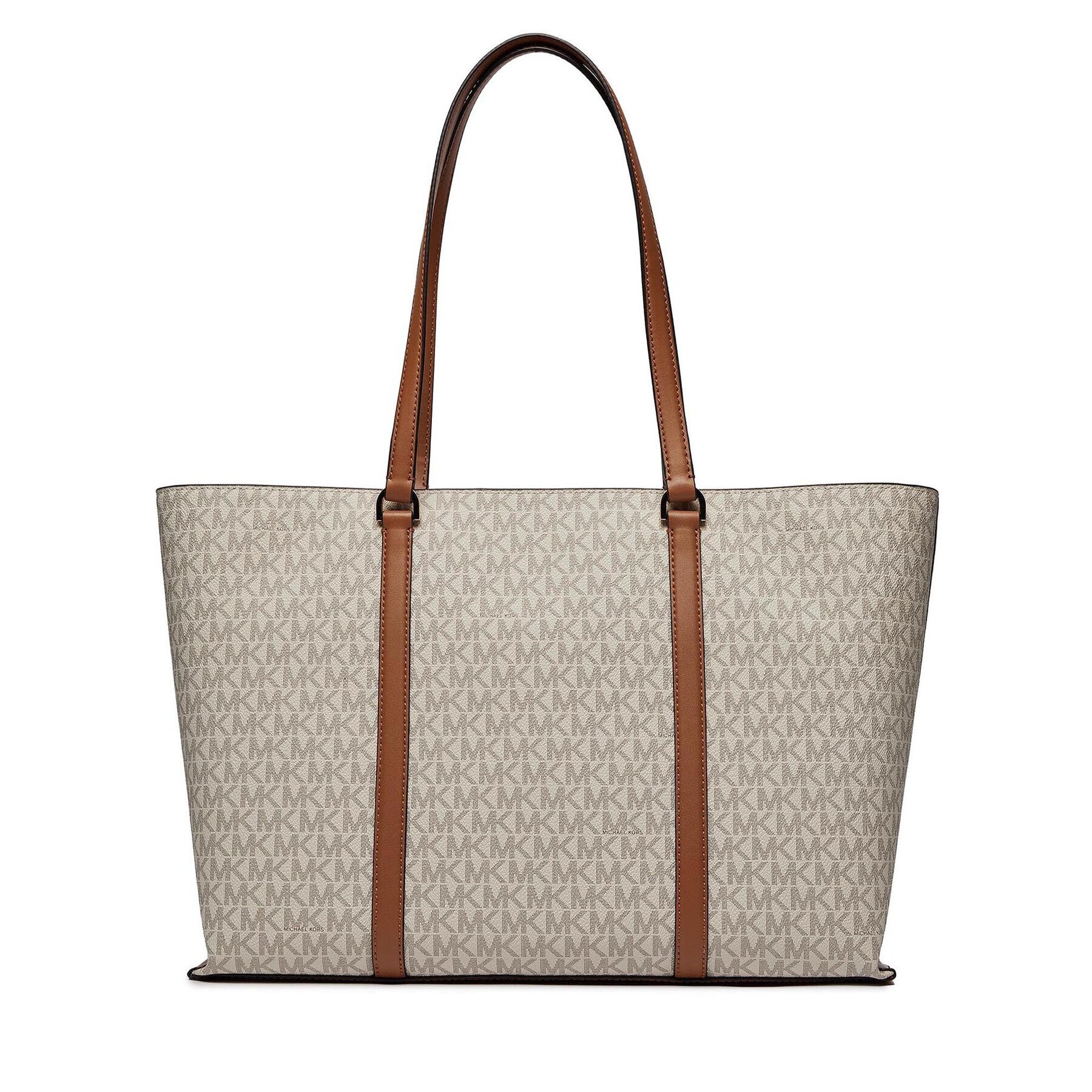 MICHAEL Michael Kors Дамска чанта Temple Tote 30R4G1LT3B Бежов - Pepit.bg