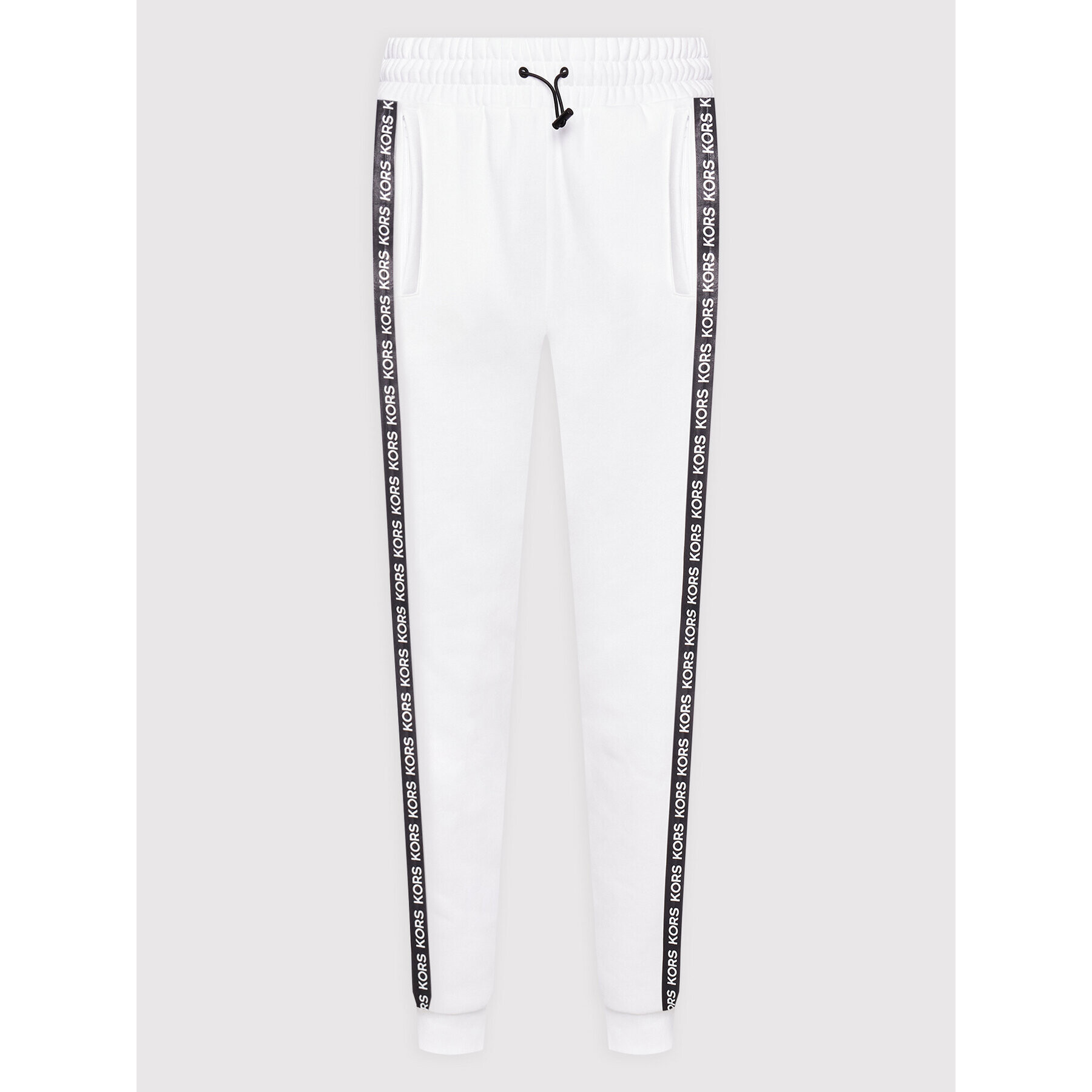 MICHAEL Michael Kors Долнище анцуг MS2309F23G Бял Regular Fit - Pepit.bg