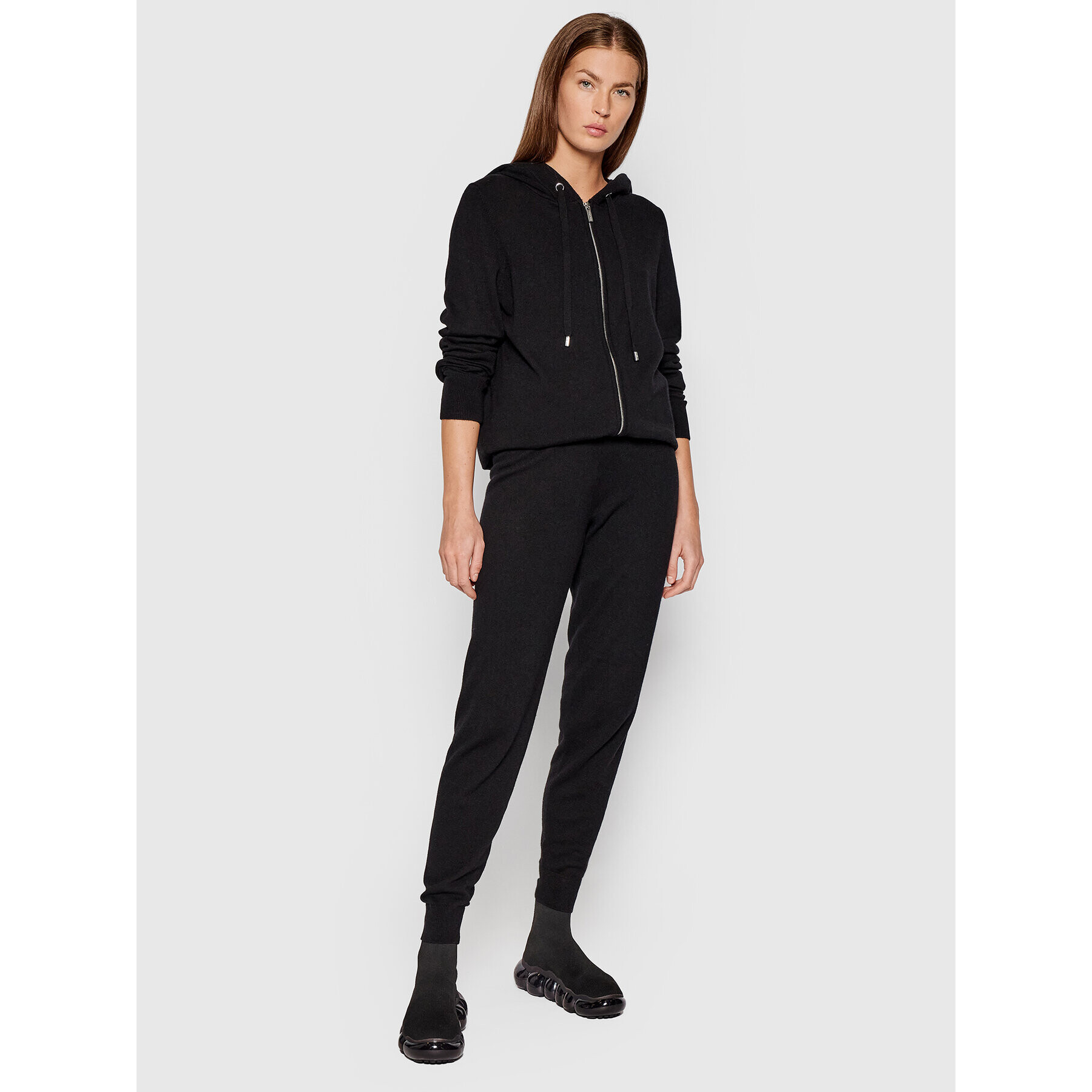 MICHAEL Michael Kors Долнище анцуг Knit MS1301JCSN Черен Slim Fit - Pepit.bg