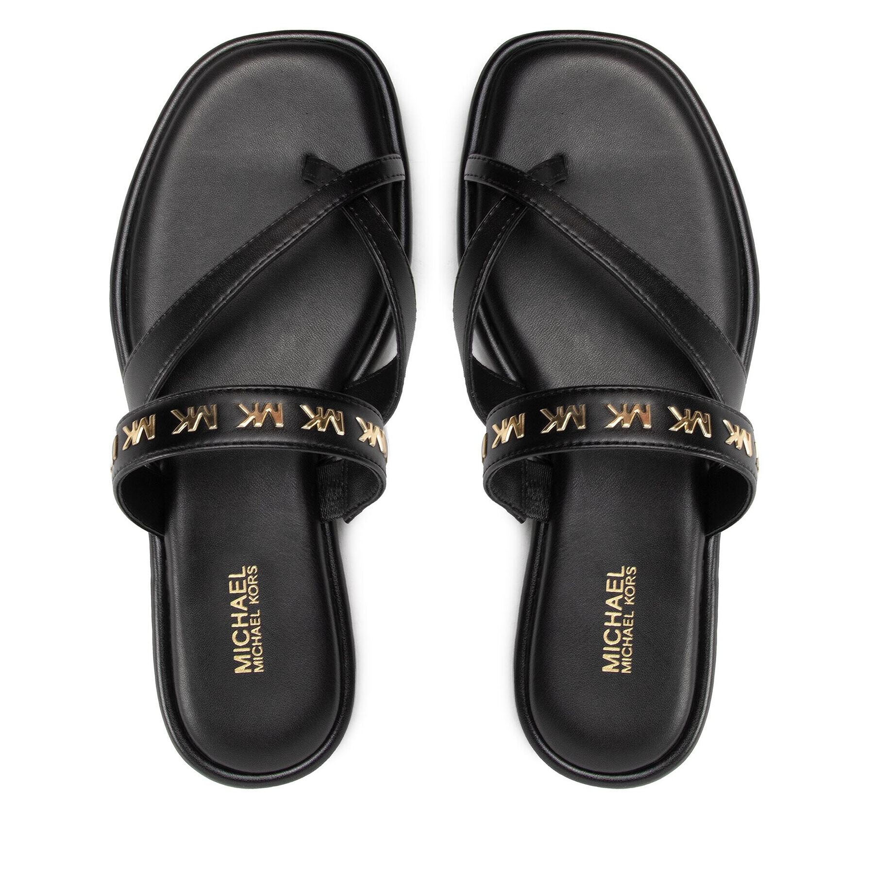 MICHAEL Michael Kors Джапанки Alba Thong Slide 40T2ALFA1L Черен - Pepit.bg