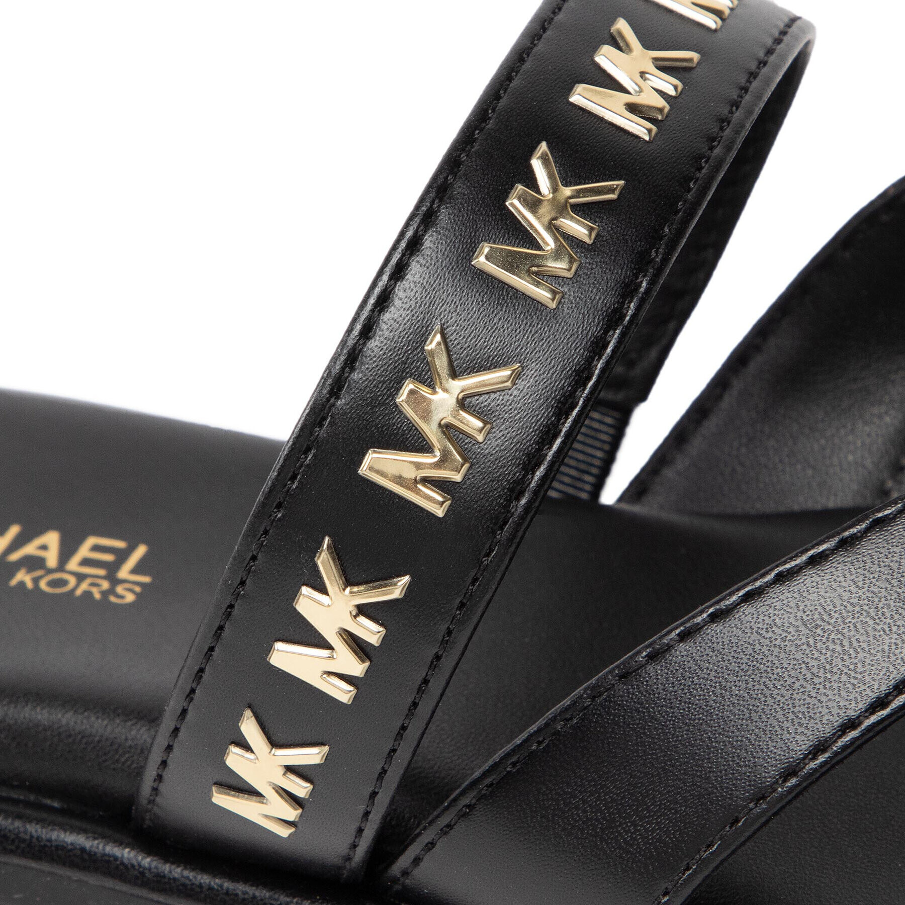 MICHAEL Michael Kors Джапанки Alba Thong Slide 40T2ALFA1L Черен - Pepit.bg