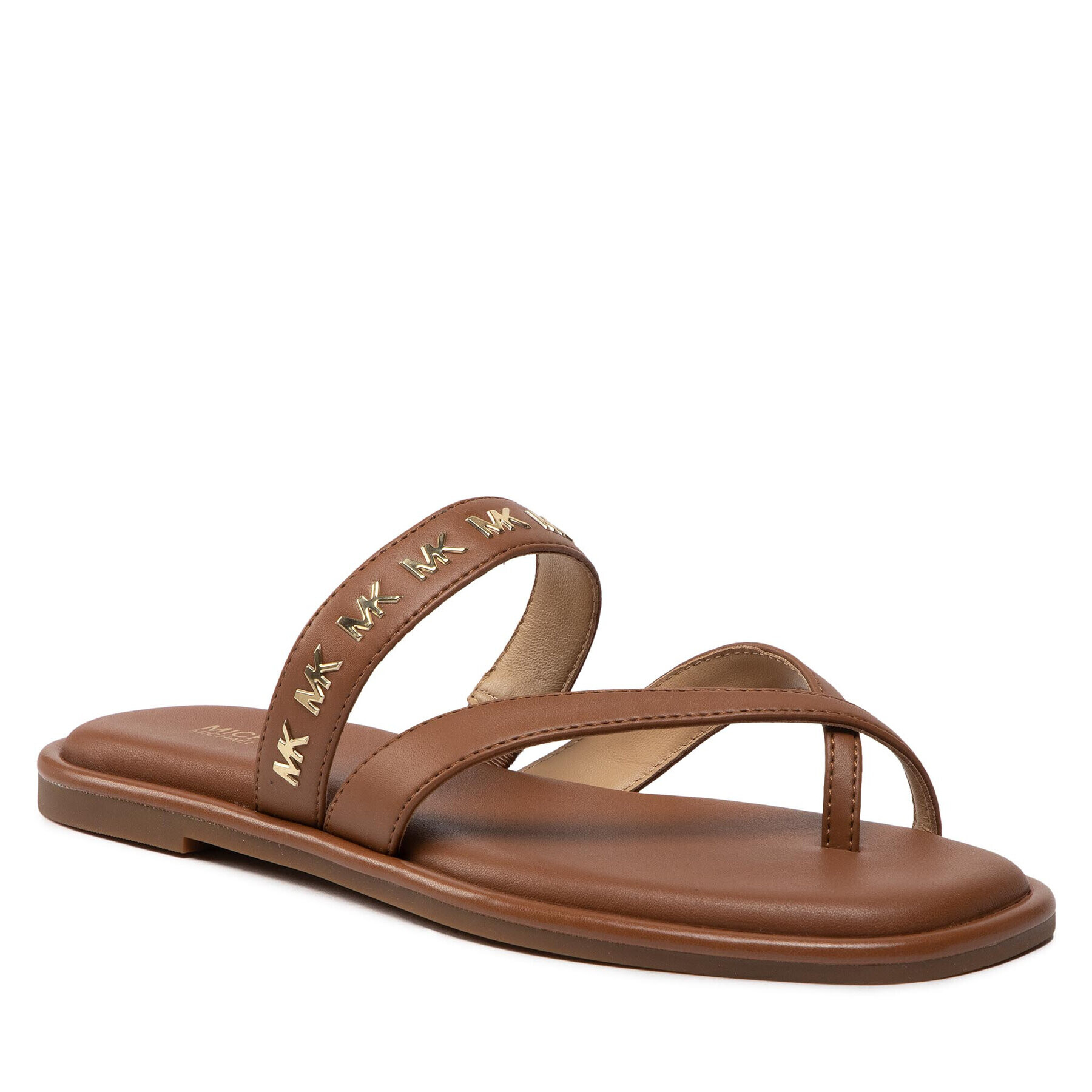 MICHAEL Michael Kors Джапанки Alba Thong Slide 40T2ALFA1L Кафяв - Pepit.bg