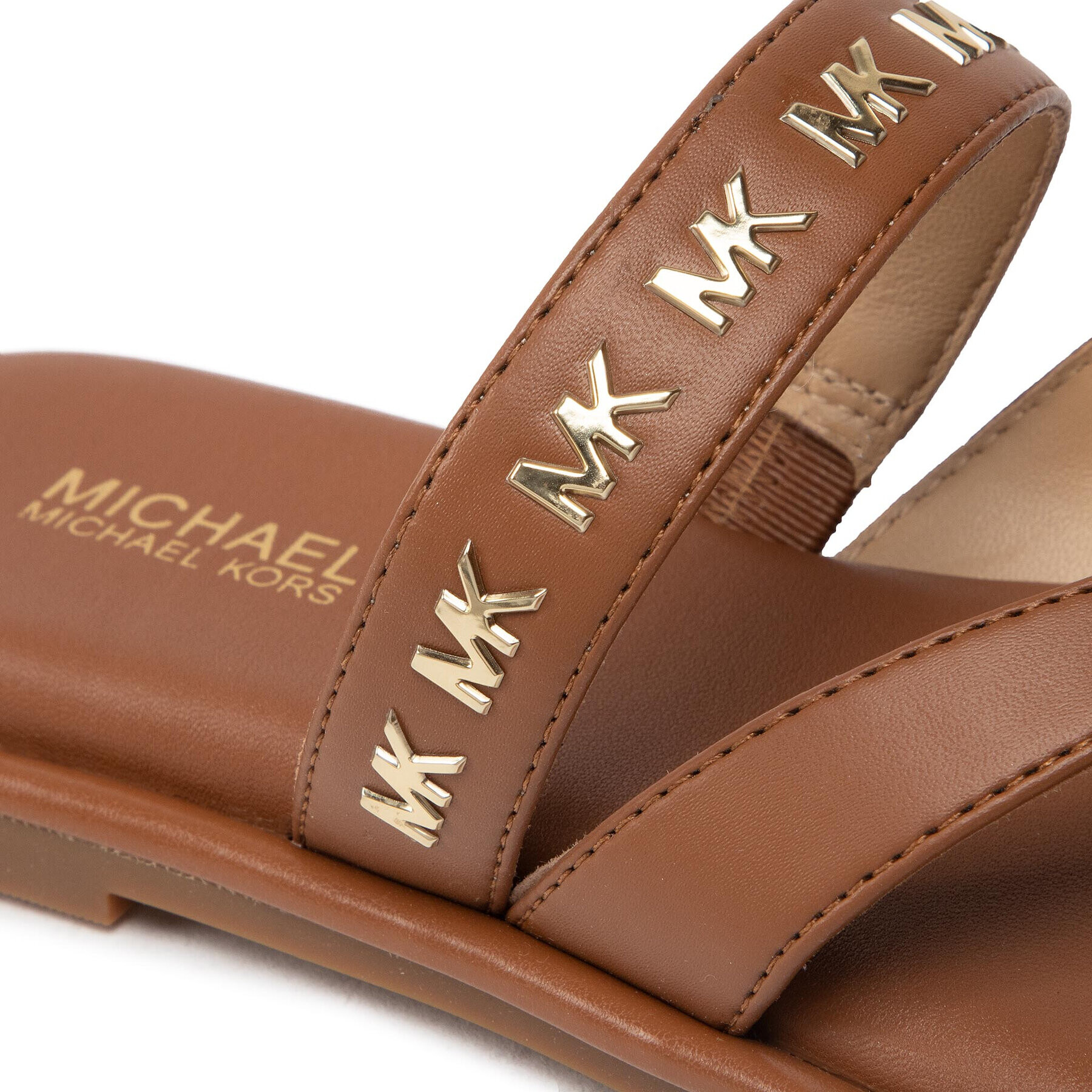 MICHAEL Michael Kors Джапанки Alba Thong Slide 40T2ALFA1L Кафяв - Pepit.bg