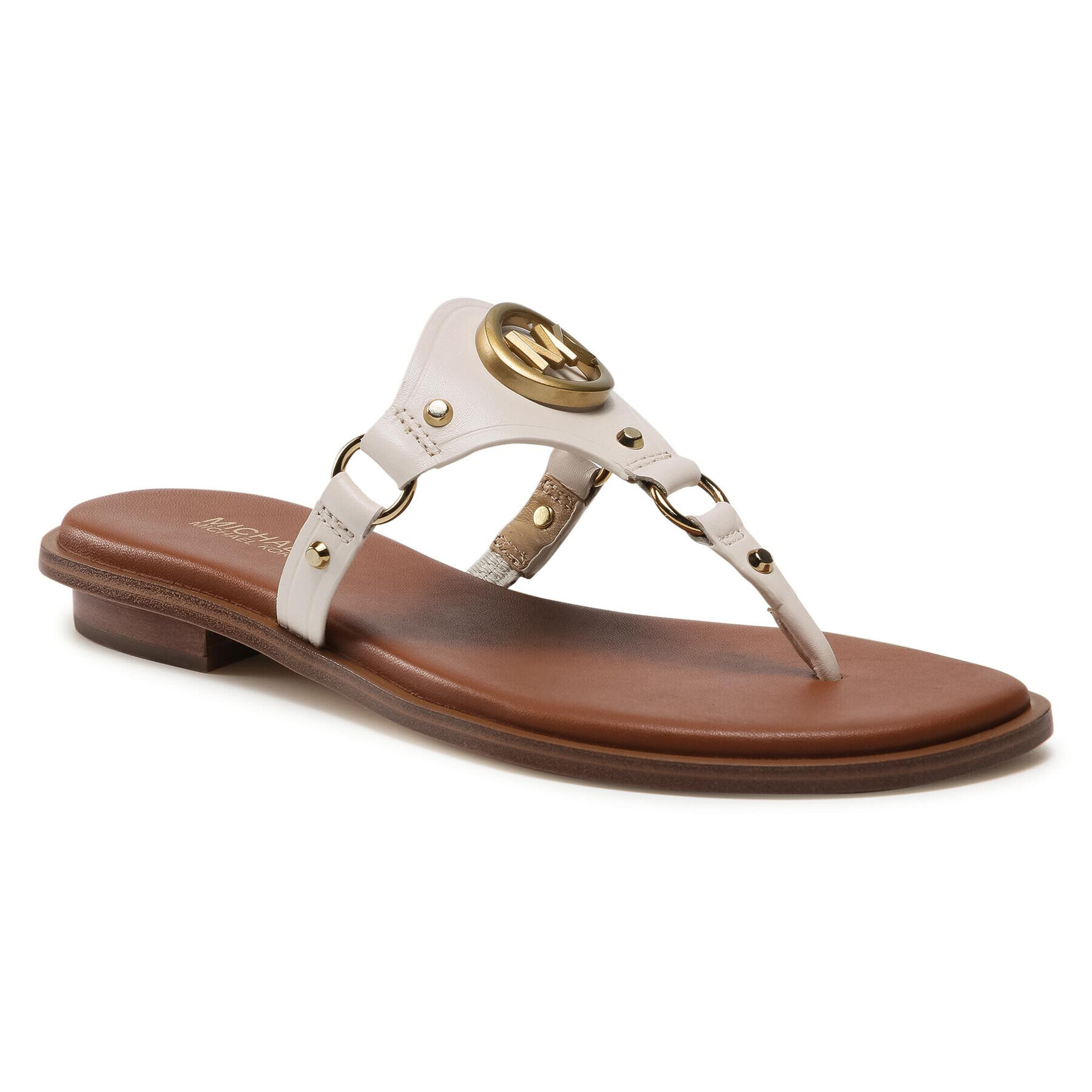 MICHAEL Michael Kors Джапанки Conway Sandal 40S1COFA1L Бял - Pepit.bg