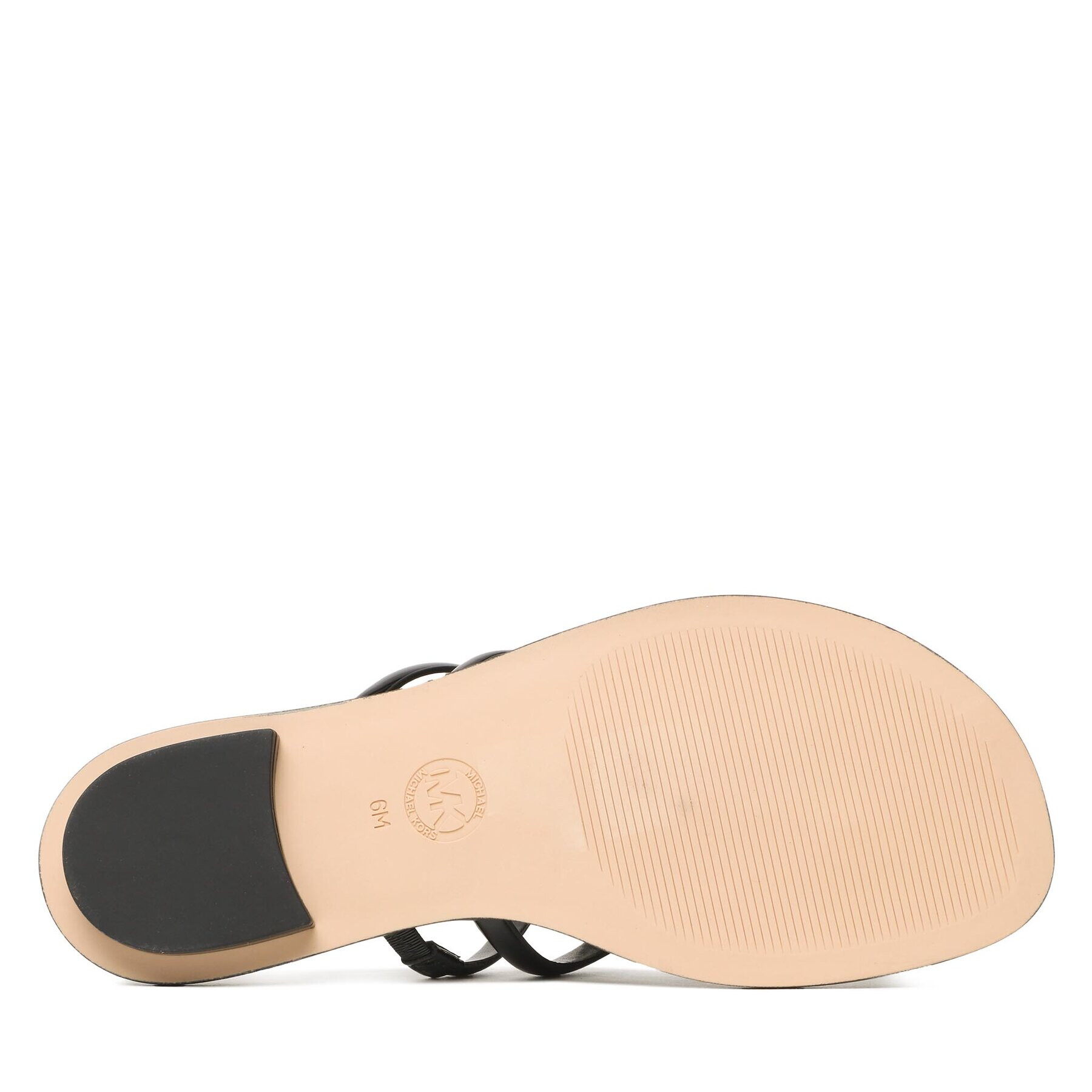 MICHAEL Michael Kors Джапанки Hampton Flat 40S3HMFS1A Черен - Pepit.bg