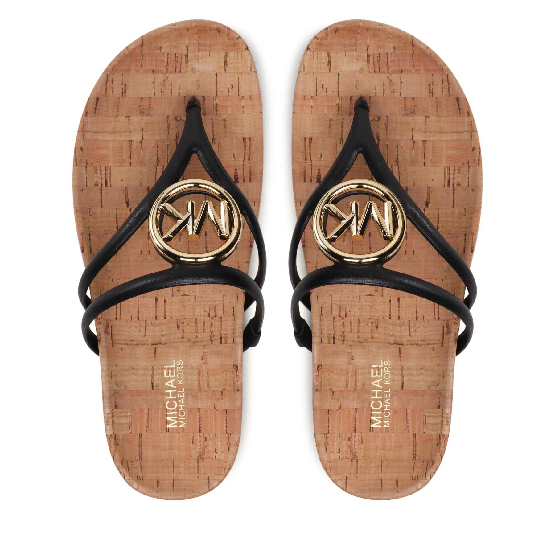 MICHAEL Michael Kors Джапанки Hampton Thong 40S3HMFS2L Черен - Pepit.bg