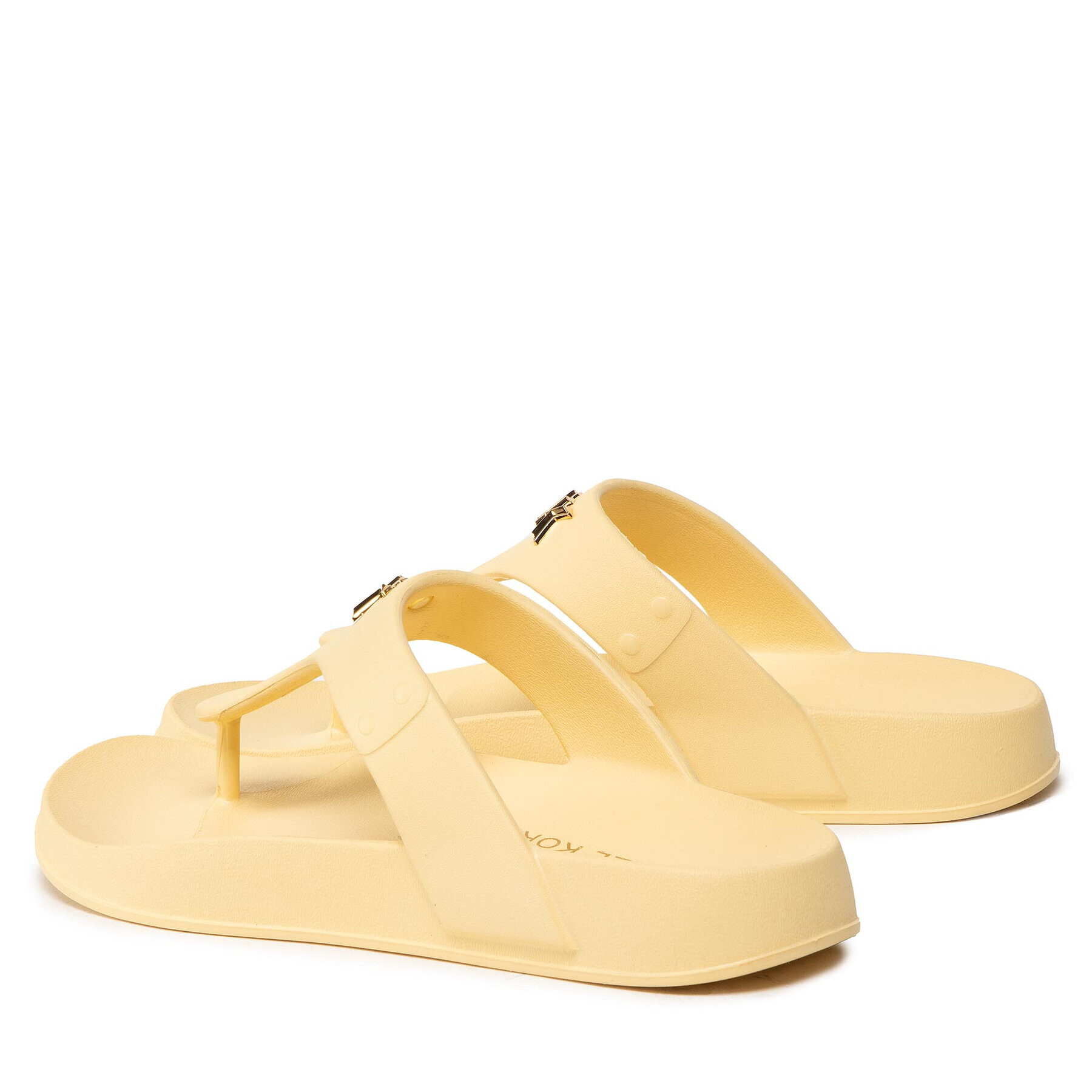 MICHAEL Michael Kors Джапанки Linsey Thong 40T2LIFA1Q Жълт - Pepit.bg