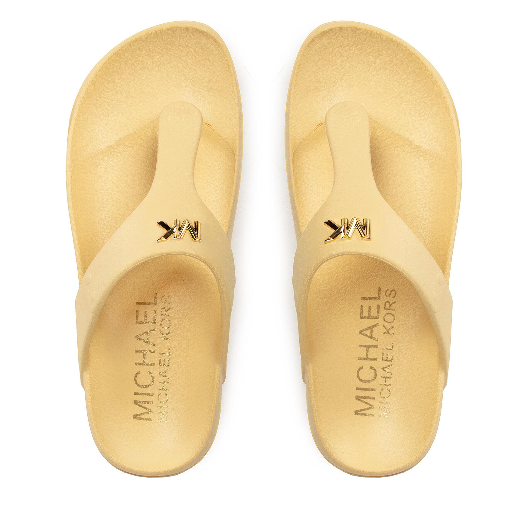 MICHAEL Michael Kors Джапанки Linsey Thong 40T2LIFA1Q Жълт - Pepit.bg