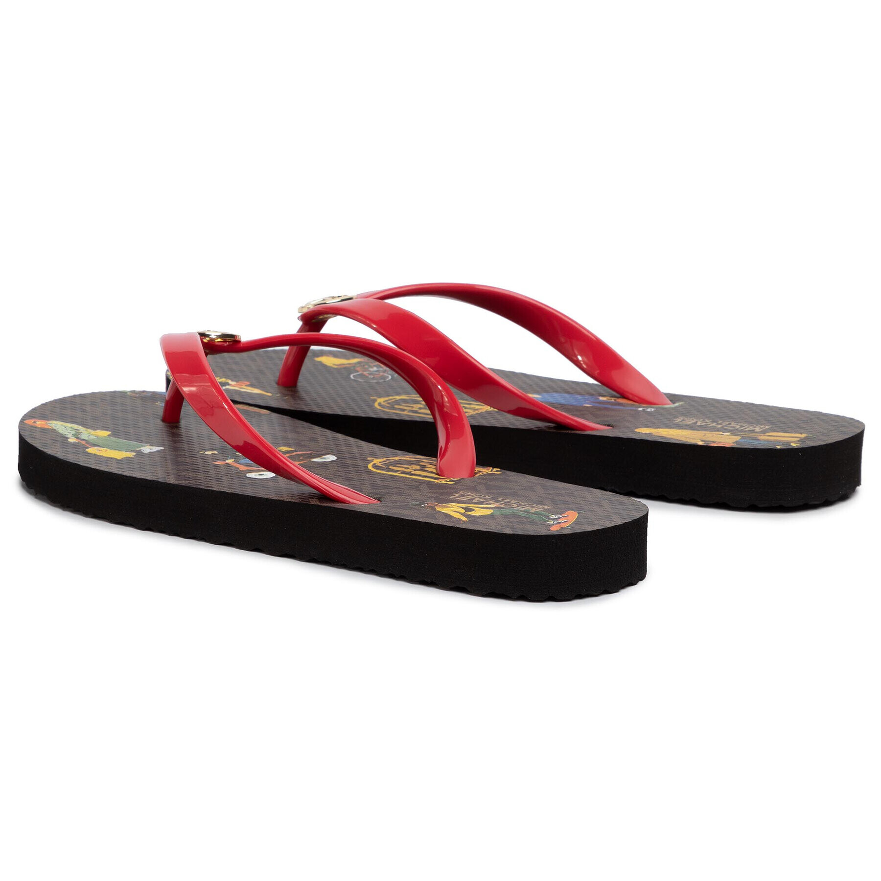 MICHAEL Michael Kors Джапанки Mk Flip Flop 40R0MKFA2Q Червен - Pepit.bg