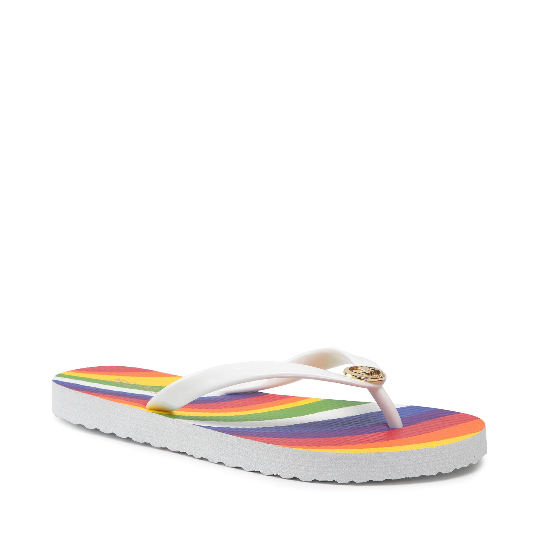MICHAEL Michael Kors Джапанки Mk Flip Flop 40T1MKFA2Q Бял - Pepit.bg